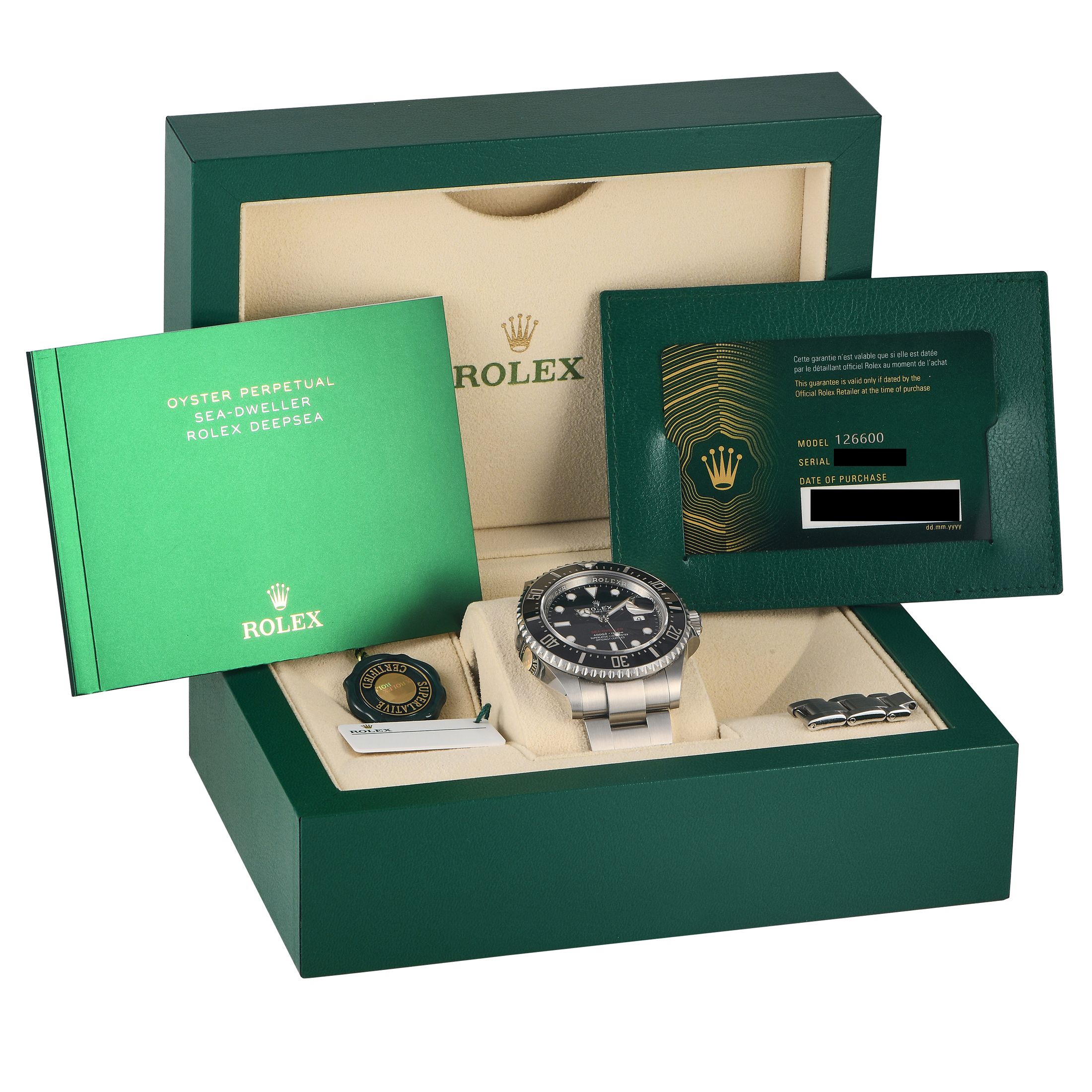 Rolex Sea-Dweller Watch 126600