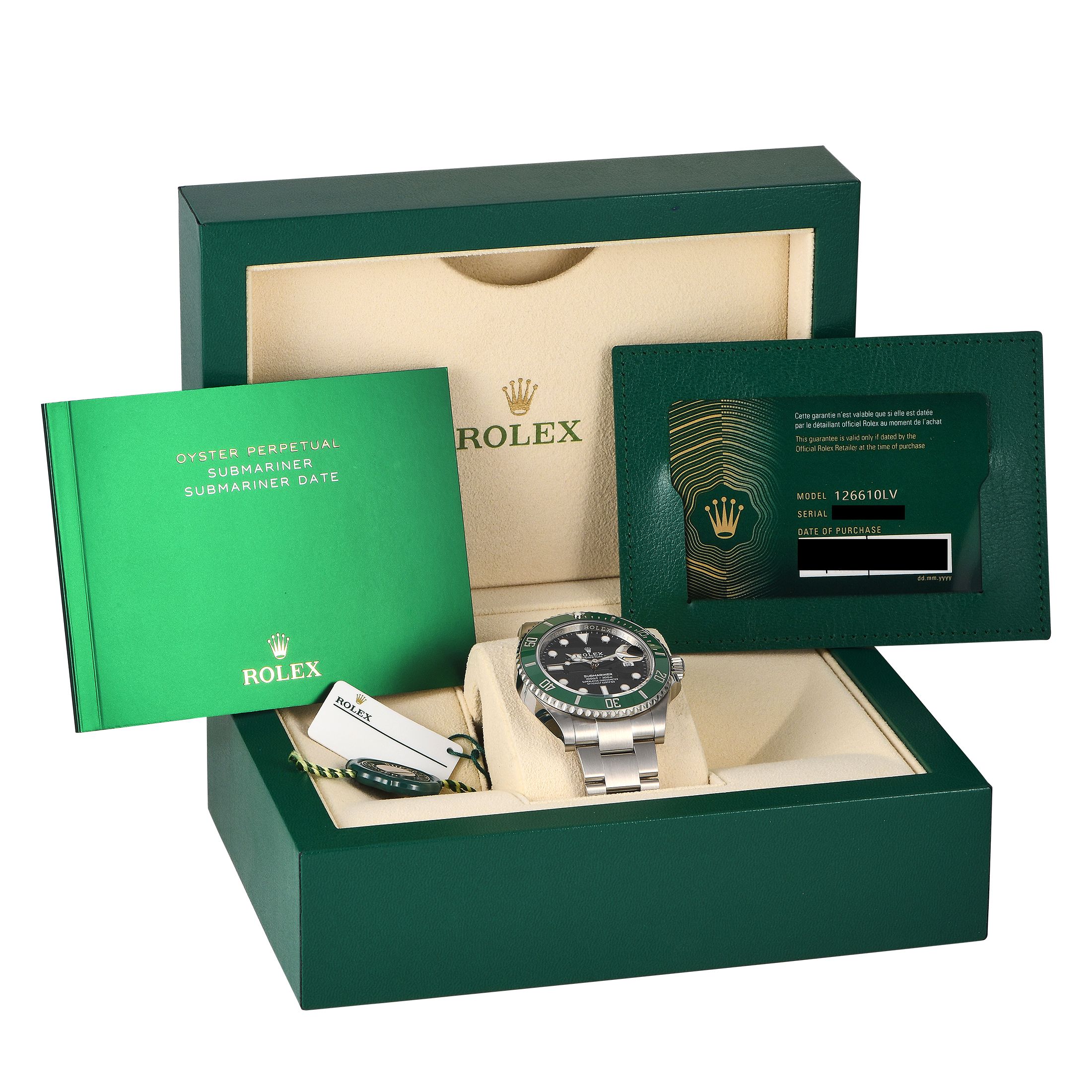 Rolex Submariner Date Watch 126610LV