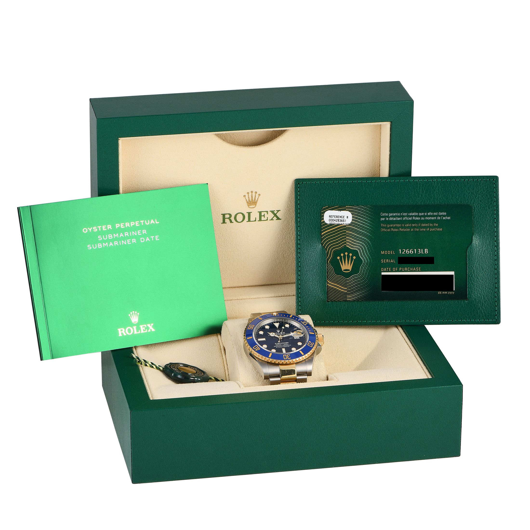 Rolex Submariner Date Watch 126613LB