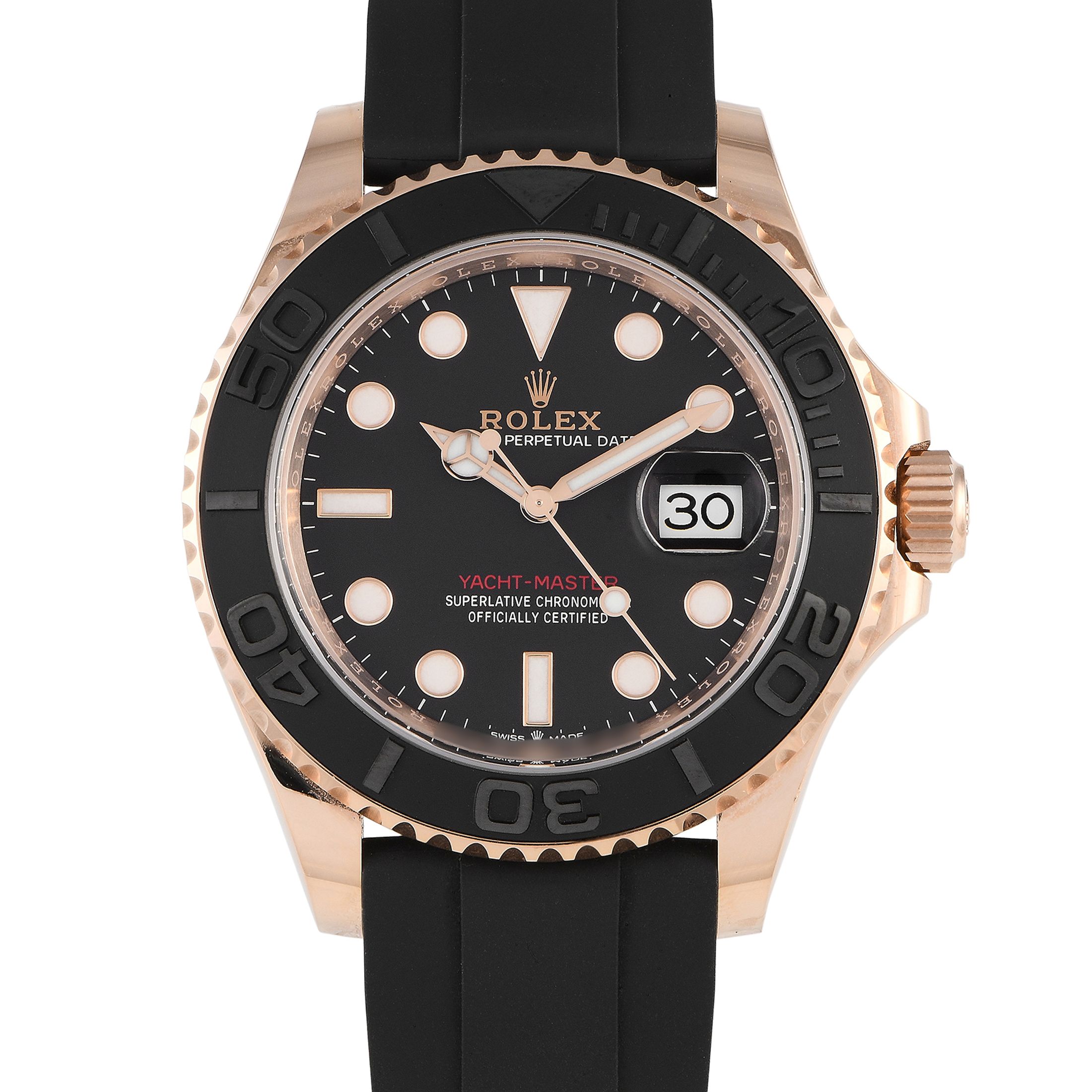 Rolex Yacht-Master 40 Everose Gold Watch 126655