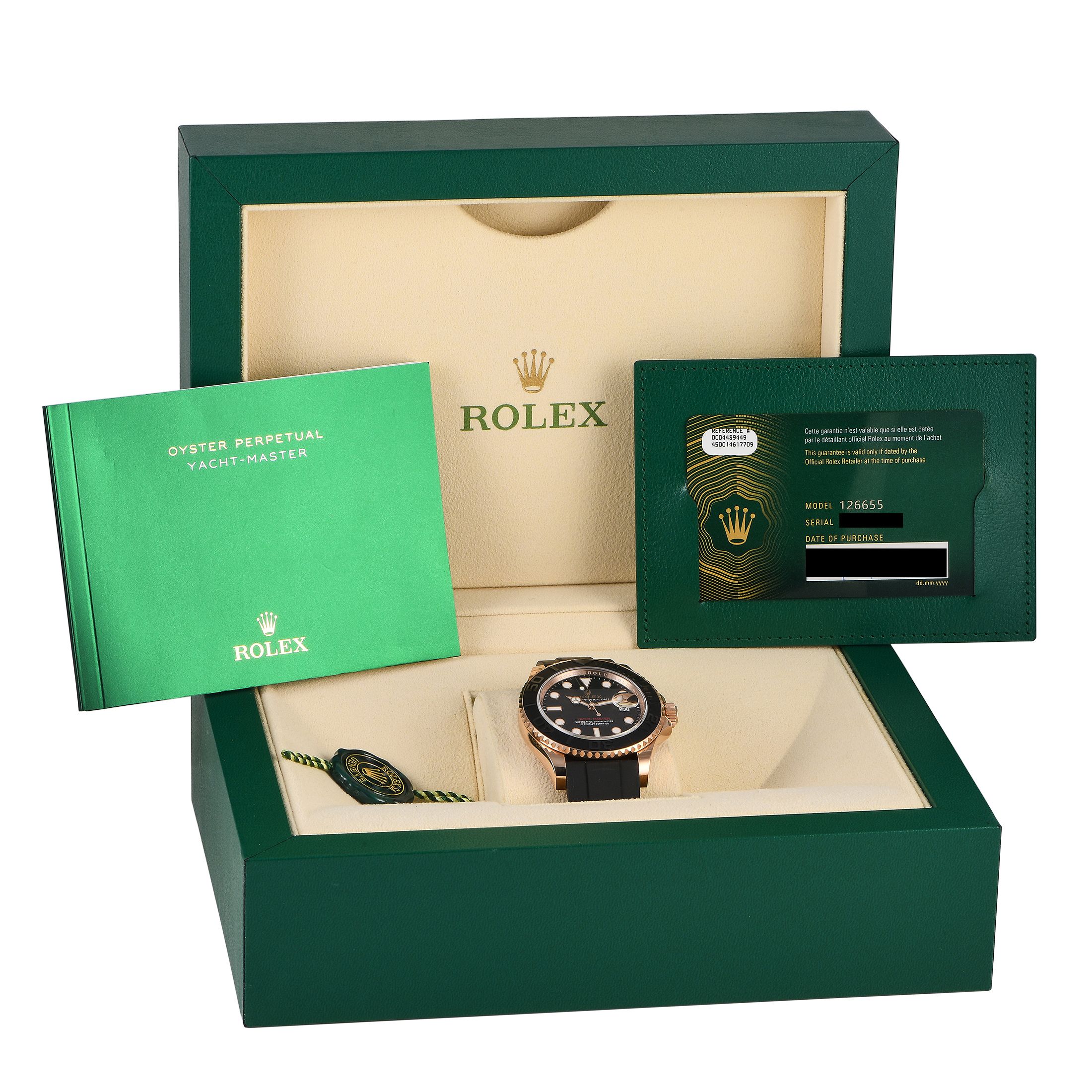 Rolex Yacht-Master 40 Everose Gold Watch 126655