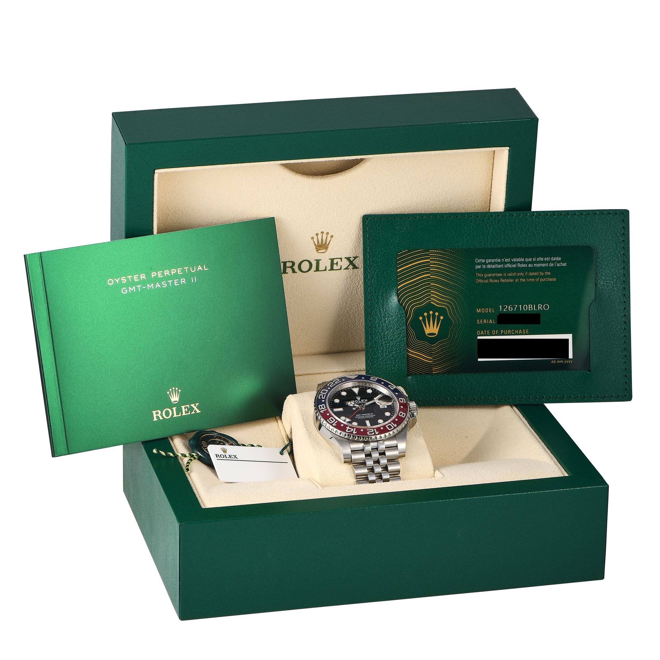 Rolex GMT-Master II Watch 126710BLRO