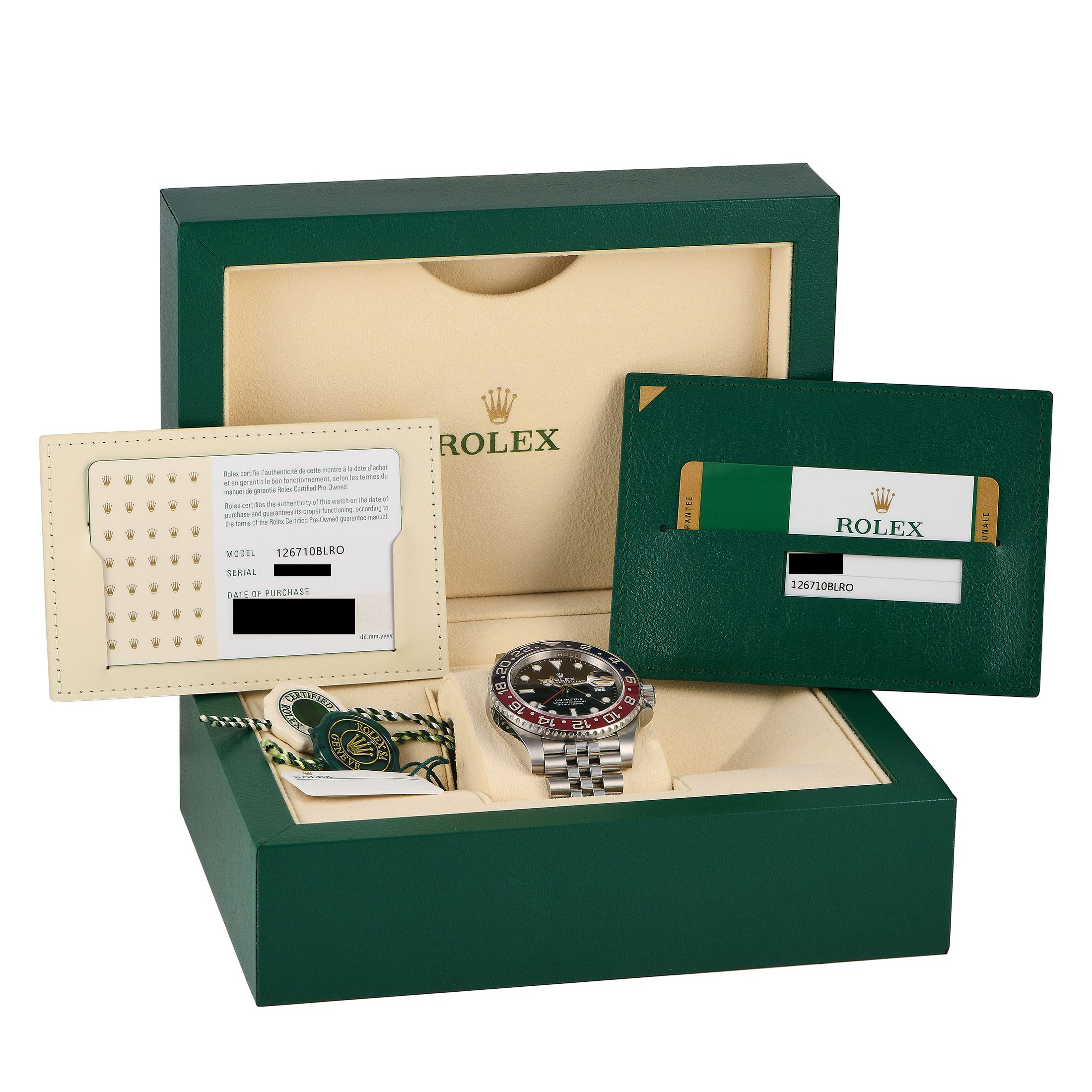 Rolex GMT-Master II Watch 126710BLRO