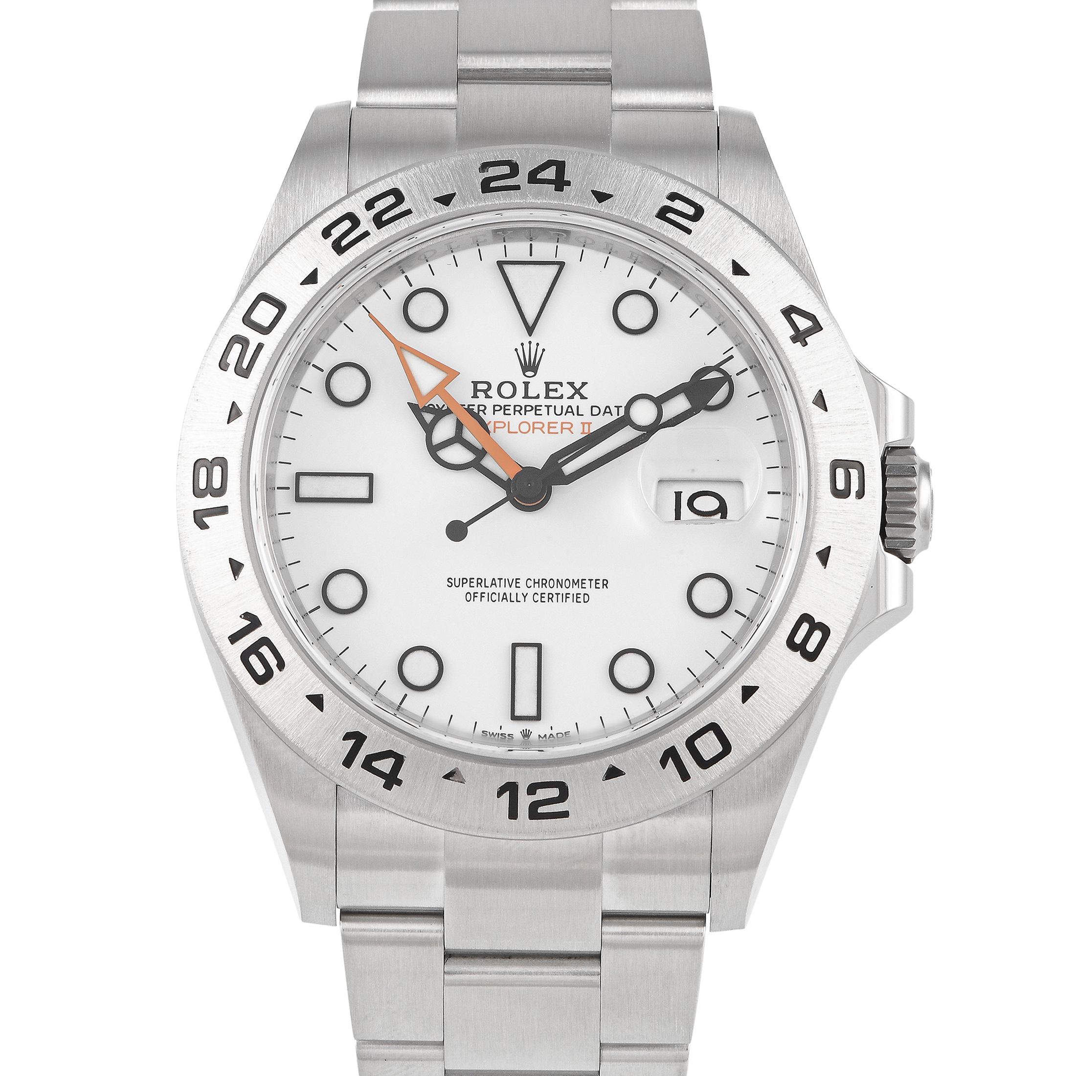 Rolex Explorer II White Dial Watch 226570
