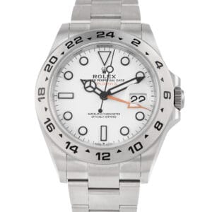 Rolex Explorer II White Dial Watch 226570