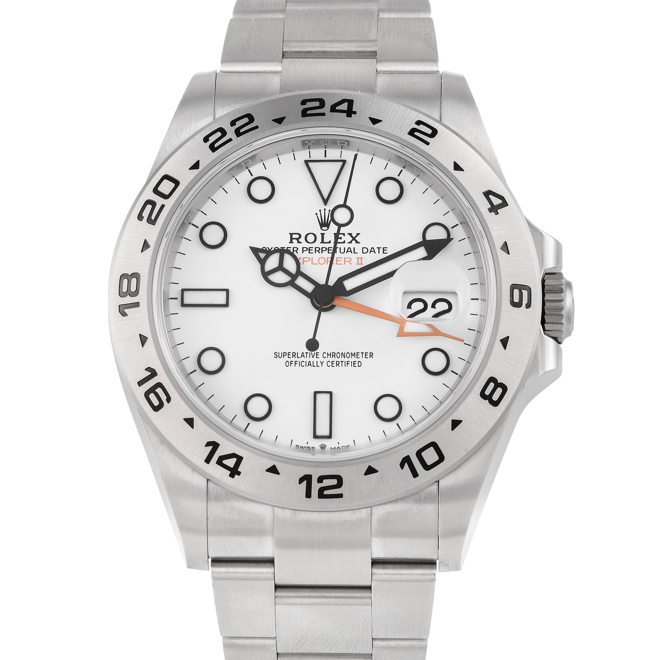Rolex Explorer II White Dial Watch 226570
