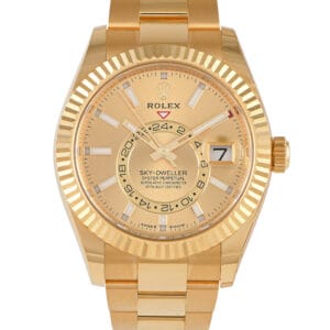 Rolex Sky-Dweller Yellow Gold Watch 336938