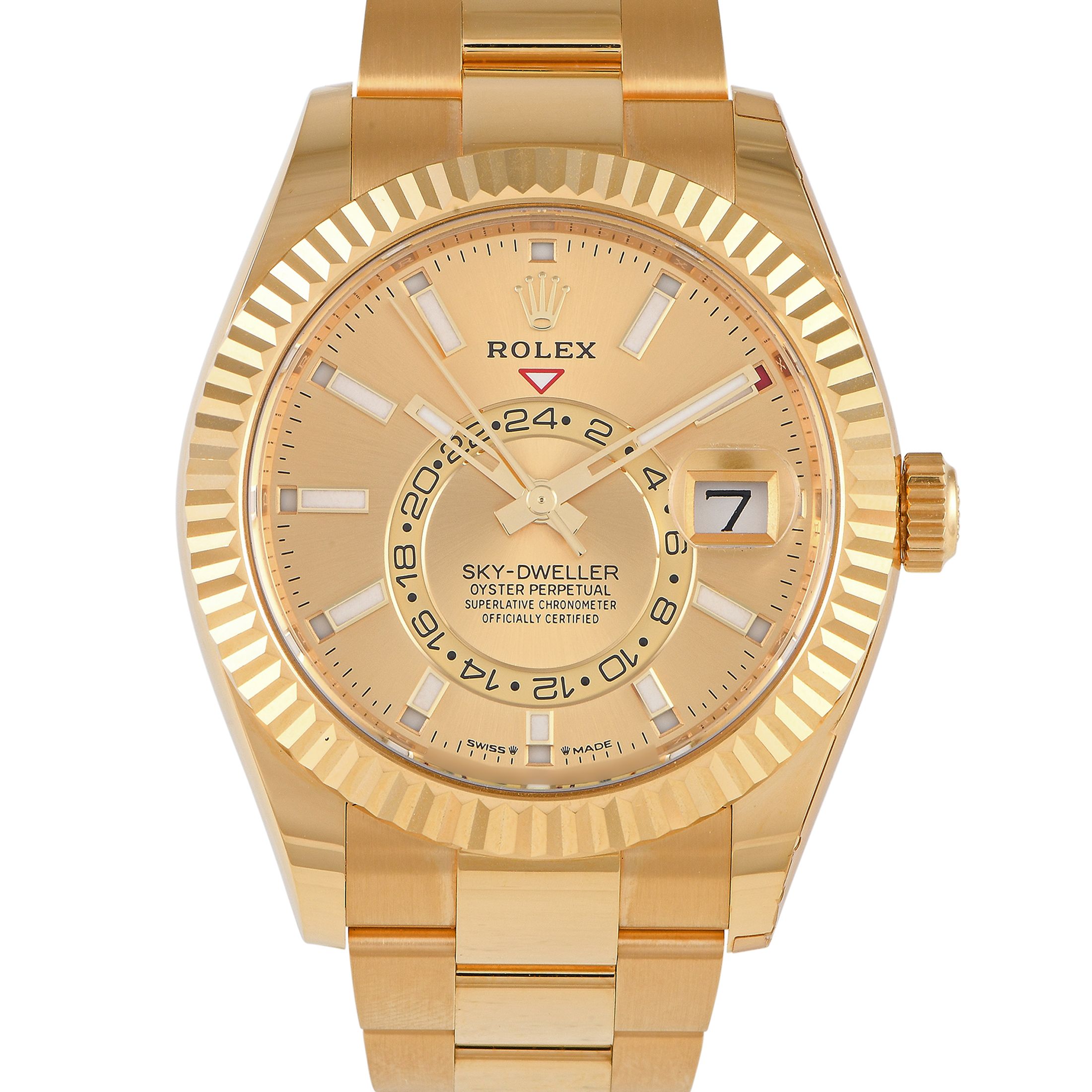 Rolex Sky-Dweller Yellow Gold Watch 336938