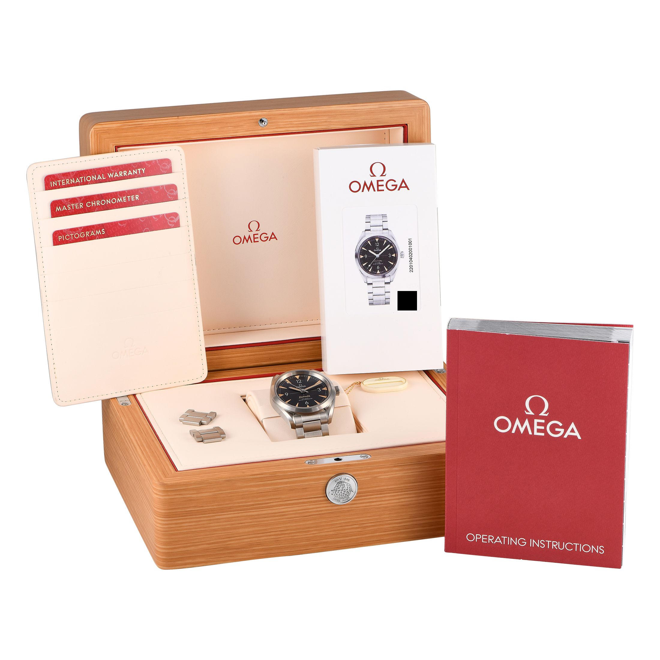 Omega Seamaster Railmaster Steel Watch 220.10.40.20.01.001