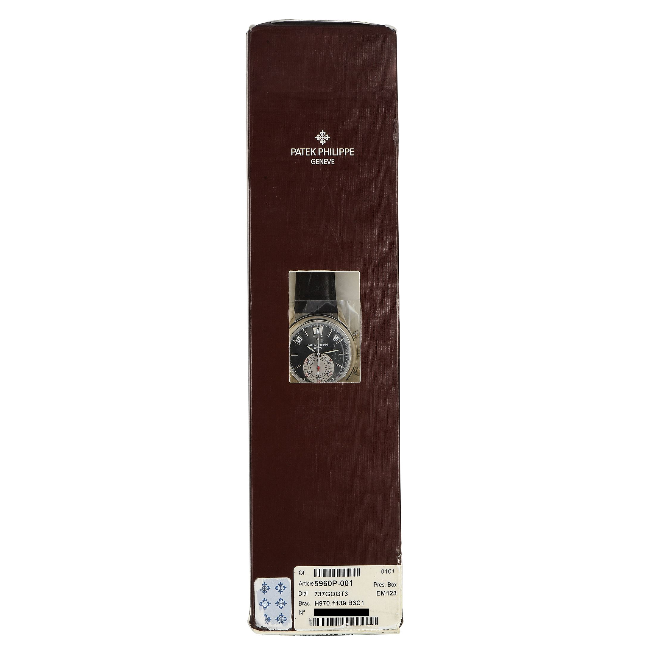 Patek Philippe Annual Calendar Chronograph Watch 5960P-001