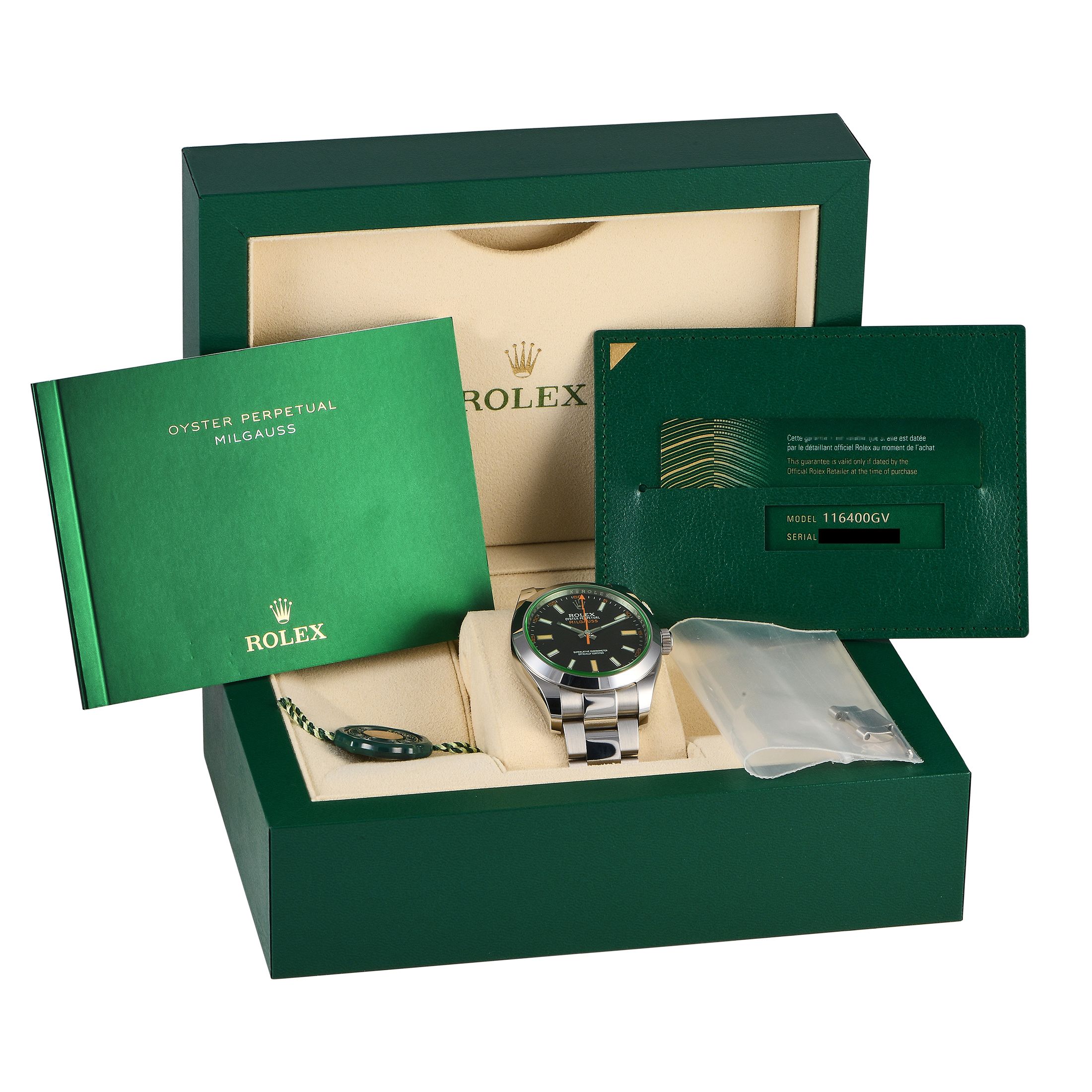 Rolex Milgauss Watch 116400GV