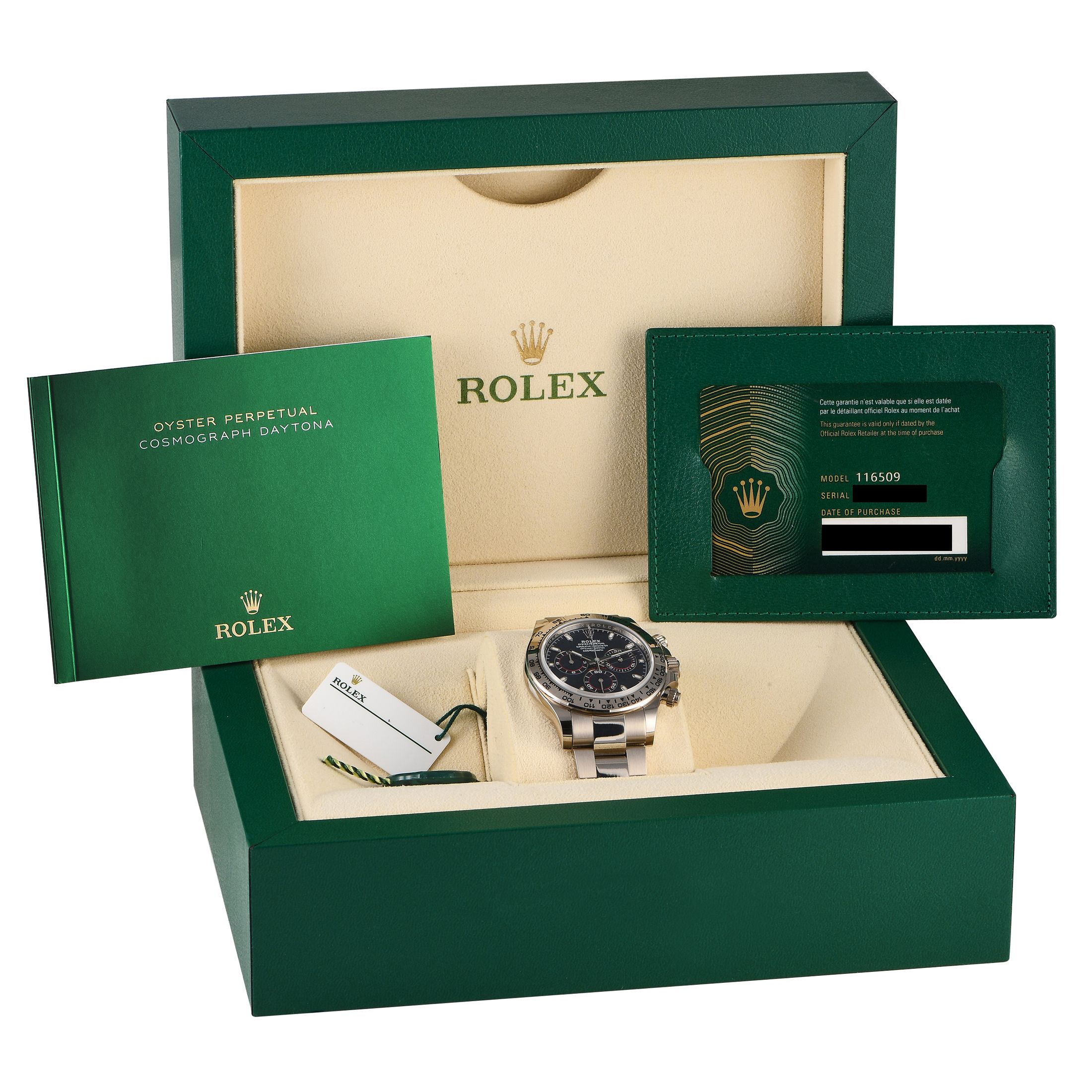 Rolex Daytona Blue Dial Watch 116509