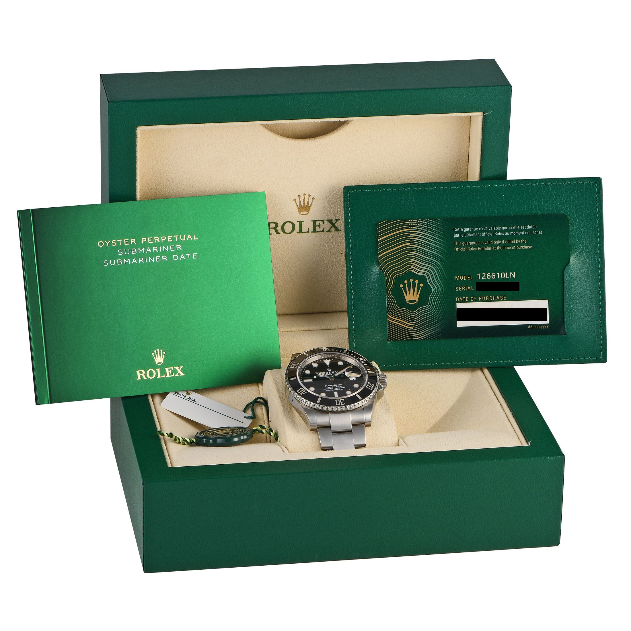 Rolex Submariner Date Watch 126610LN