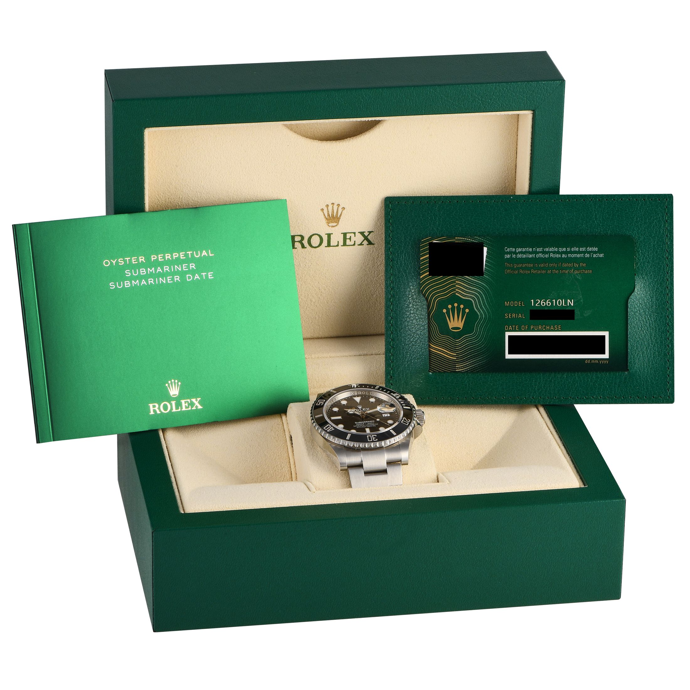 Rolex Submariner Date Watch 126610LN
