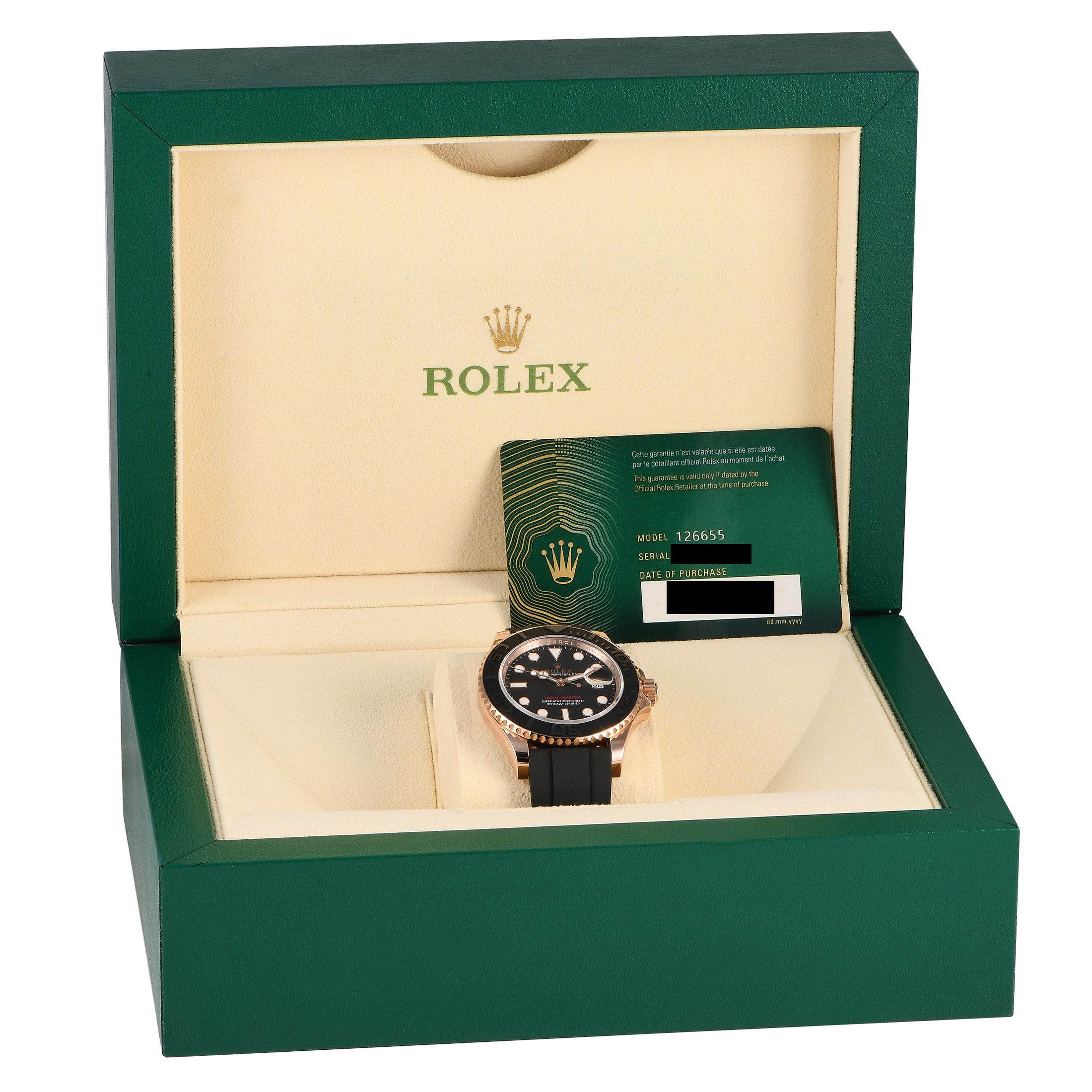 Rolex Yacht-Master 40 Everose Gold Watch 126655