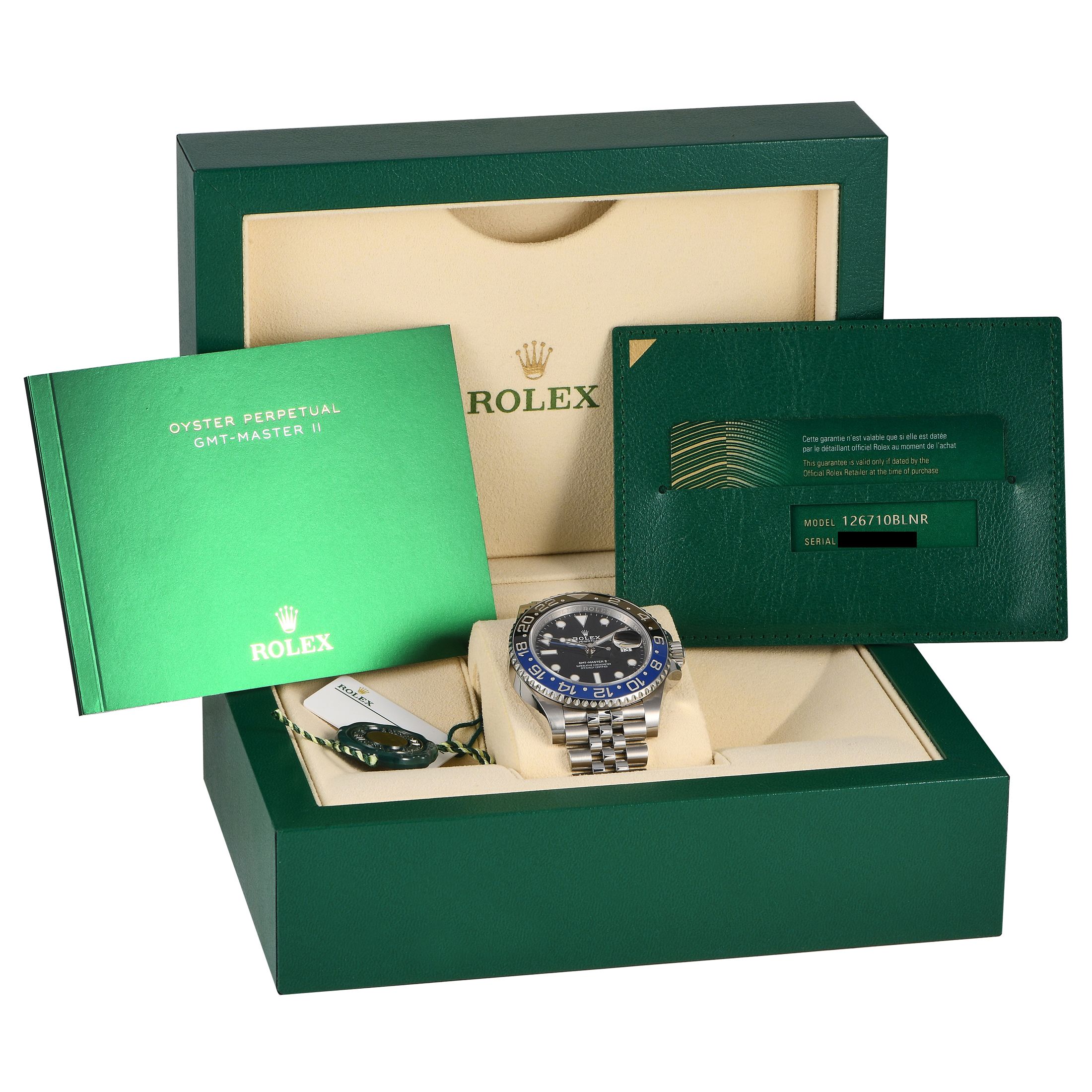 Rolex GMT-Master II Watch 126710BLNR