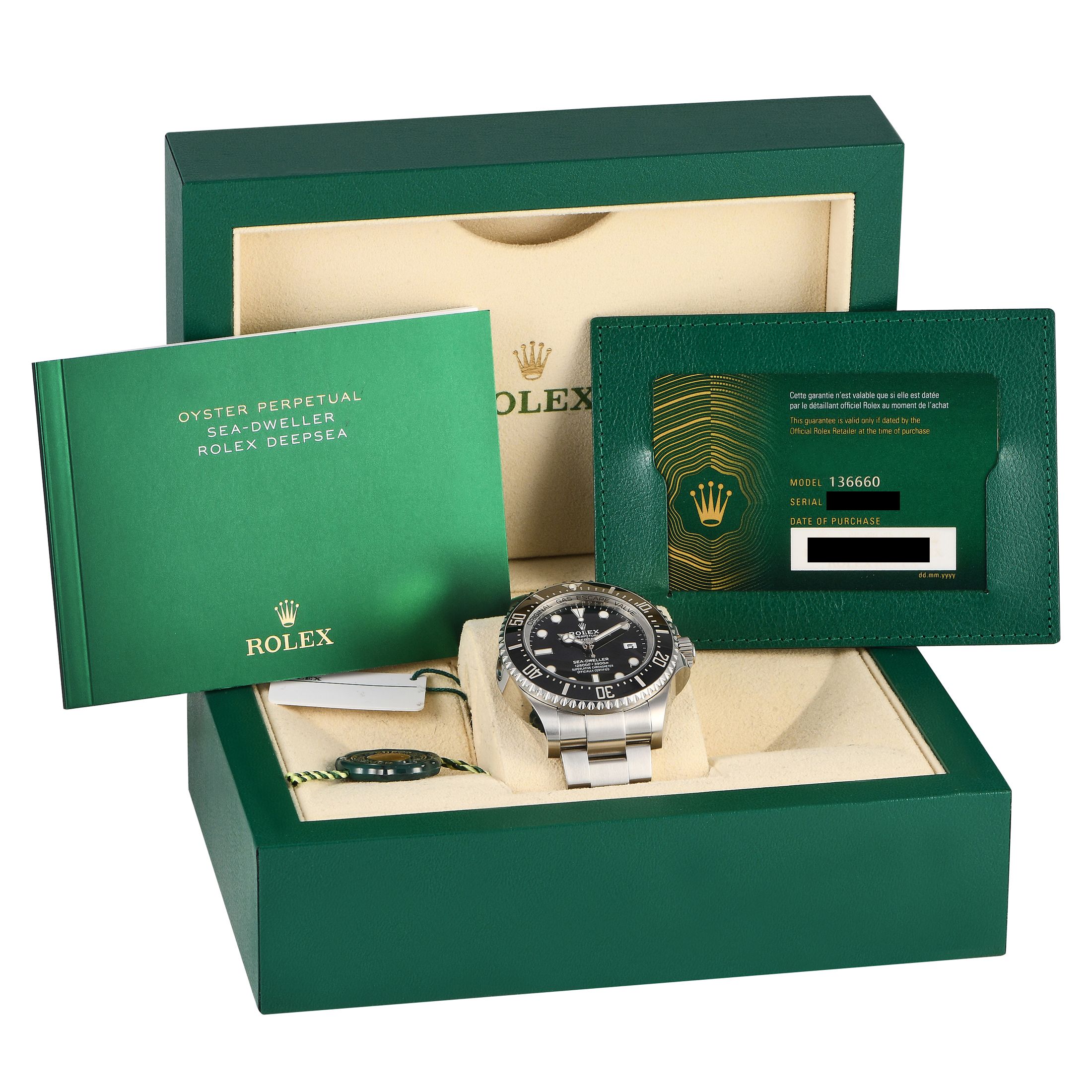 Rolex Sea-Dweller Deepsea Watch 136660
