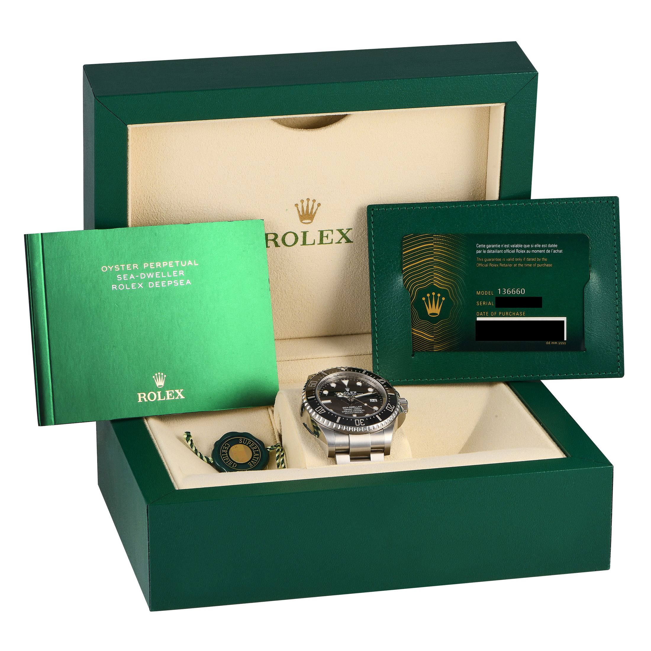 Rolex Sea-Dweller Deepsea Watch 136660