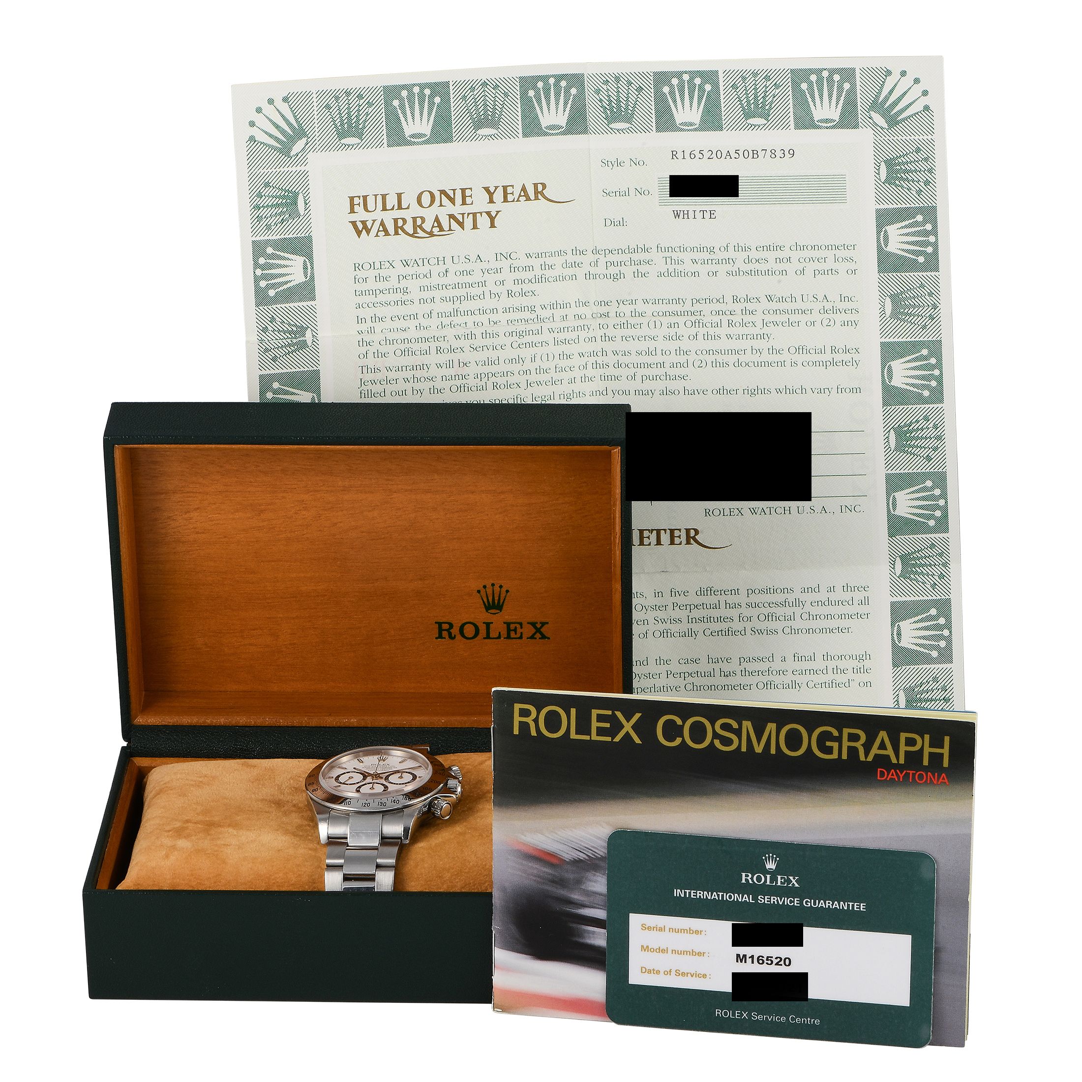 Rolex Daytona Zenith Watch 16520