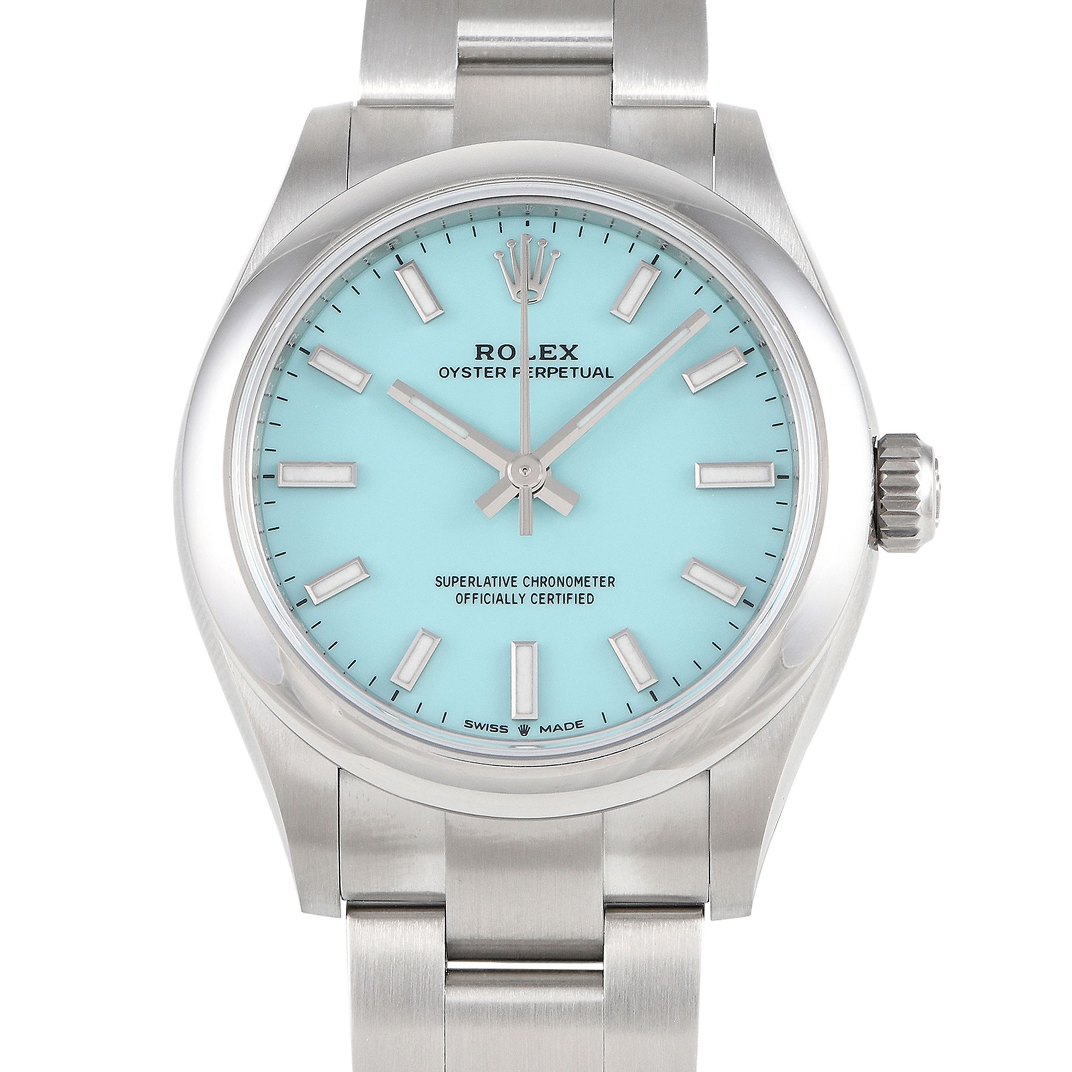 Rolex Oyster Perpetual Turquoise Dial 277200