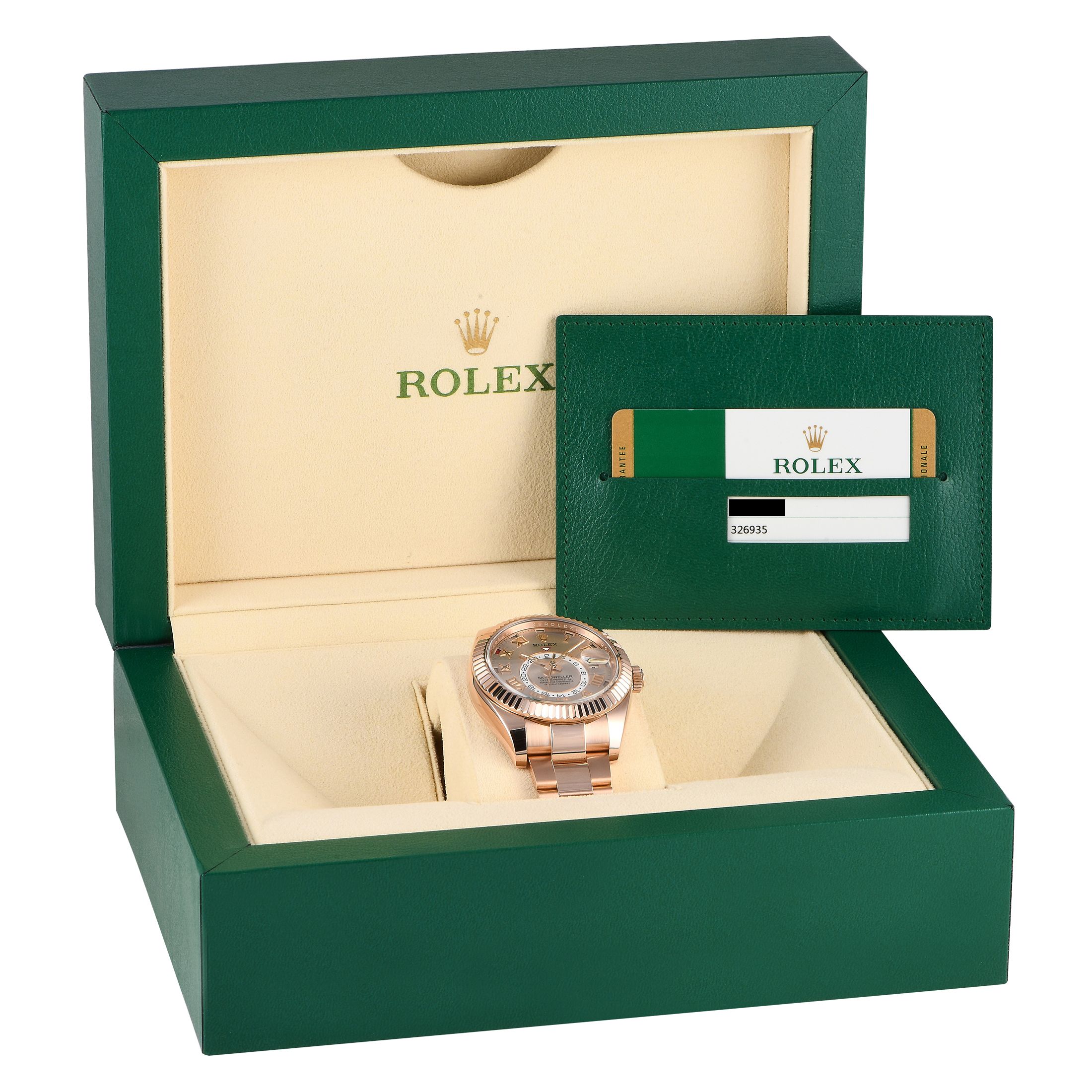Rolex Sky-Dweller Everose Gold Watch 326935