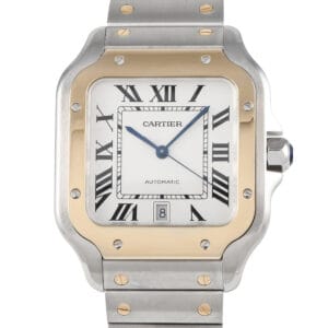 Cartier Santos Large Model Two-Tone Watch W2SA0006