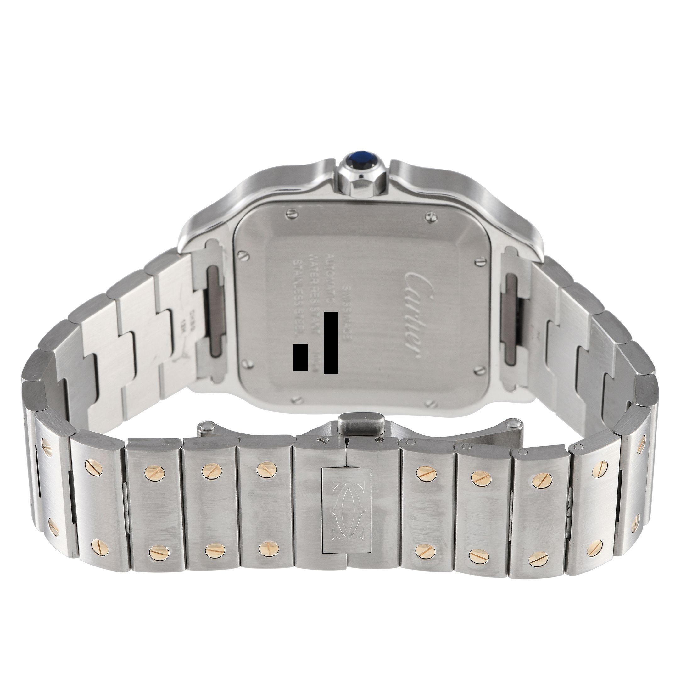 Cartier Santos Large Model Two-Tone Watch W2SA0006