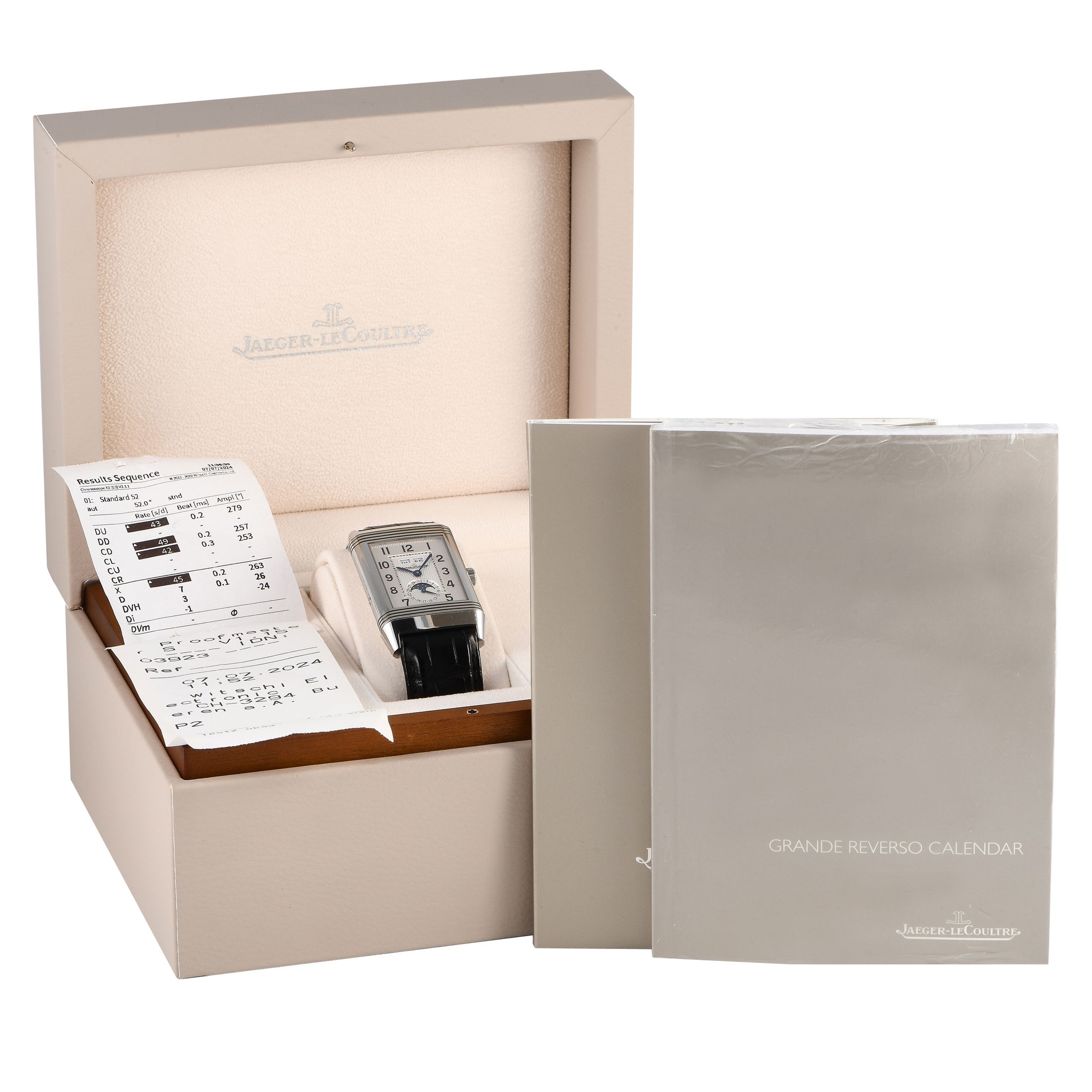 Jaeger-LeCoultre Grande Reverso Calendar Watch 273.8.84