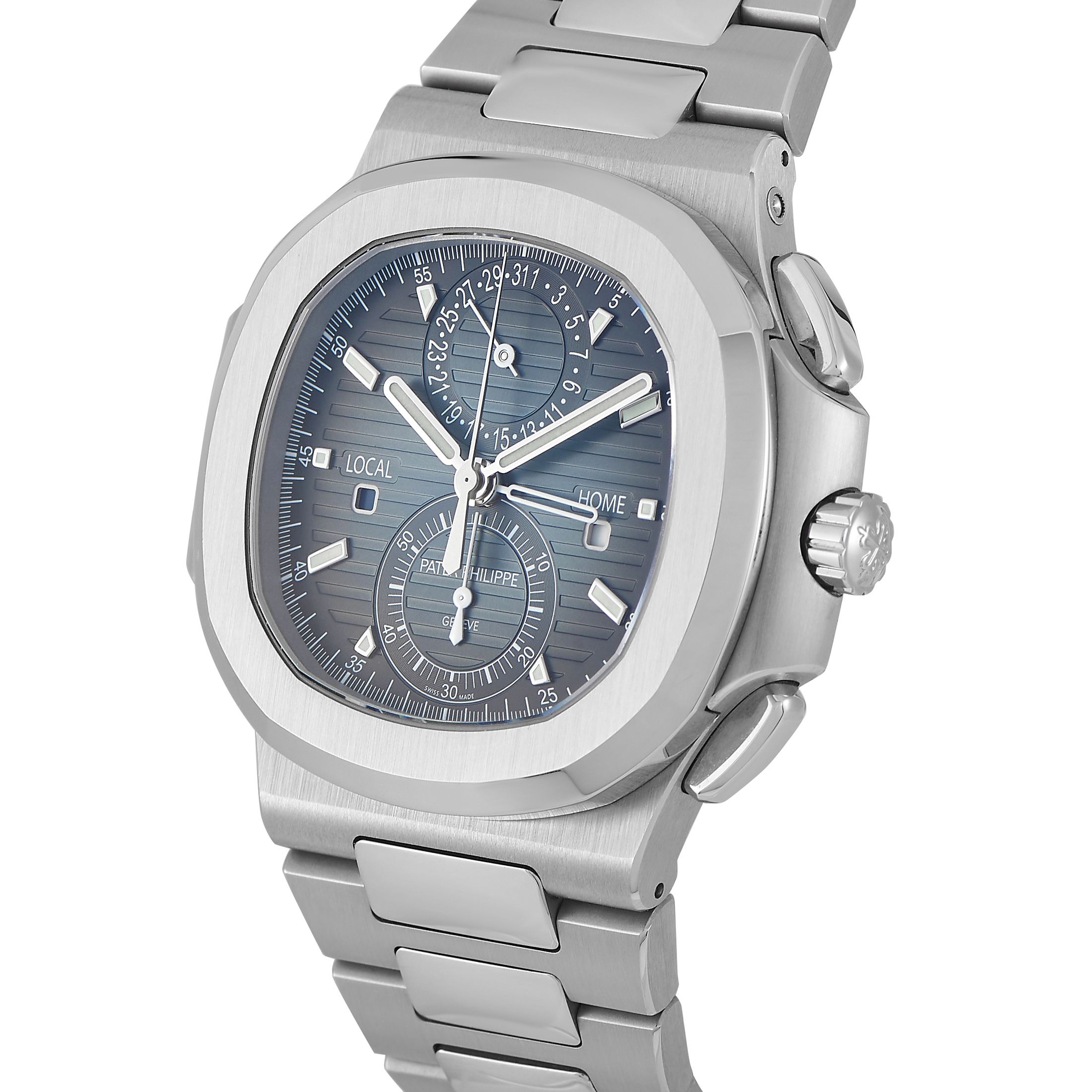 Patek Philippe Nautilus Travel Time Chronograph Watch 5990/1A-011
