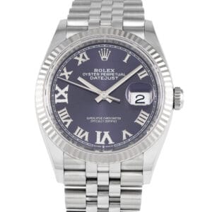 Rolex Datejust 36 Purple Diamond Dial Watch 126234