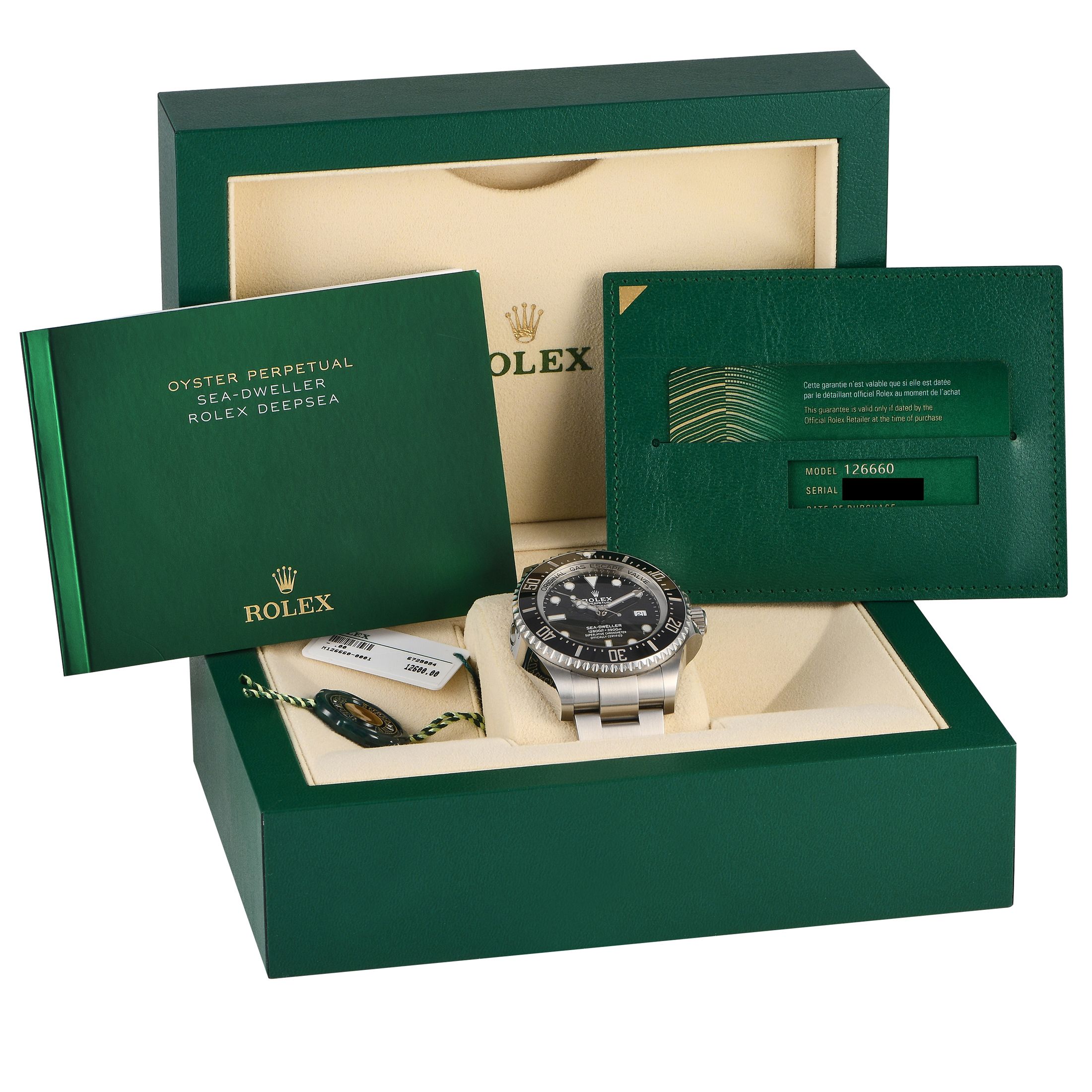 Rolex Sea-Dweller Deepsea Watch 126660-0001