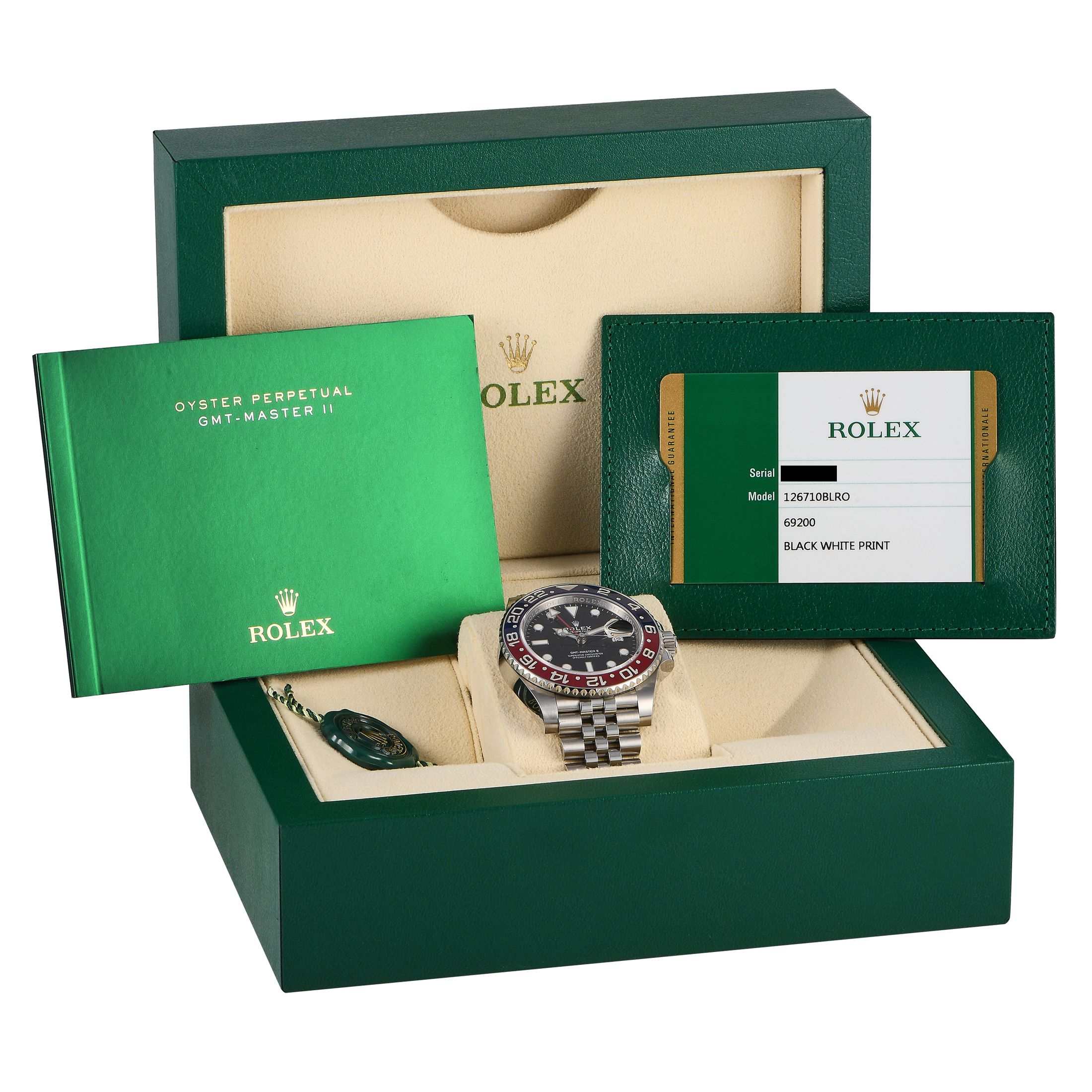 Rolex GMT-Master II Watch 126710BLRO