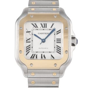 Cartier Santos Medium Two-Tone Watch W2SA0007