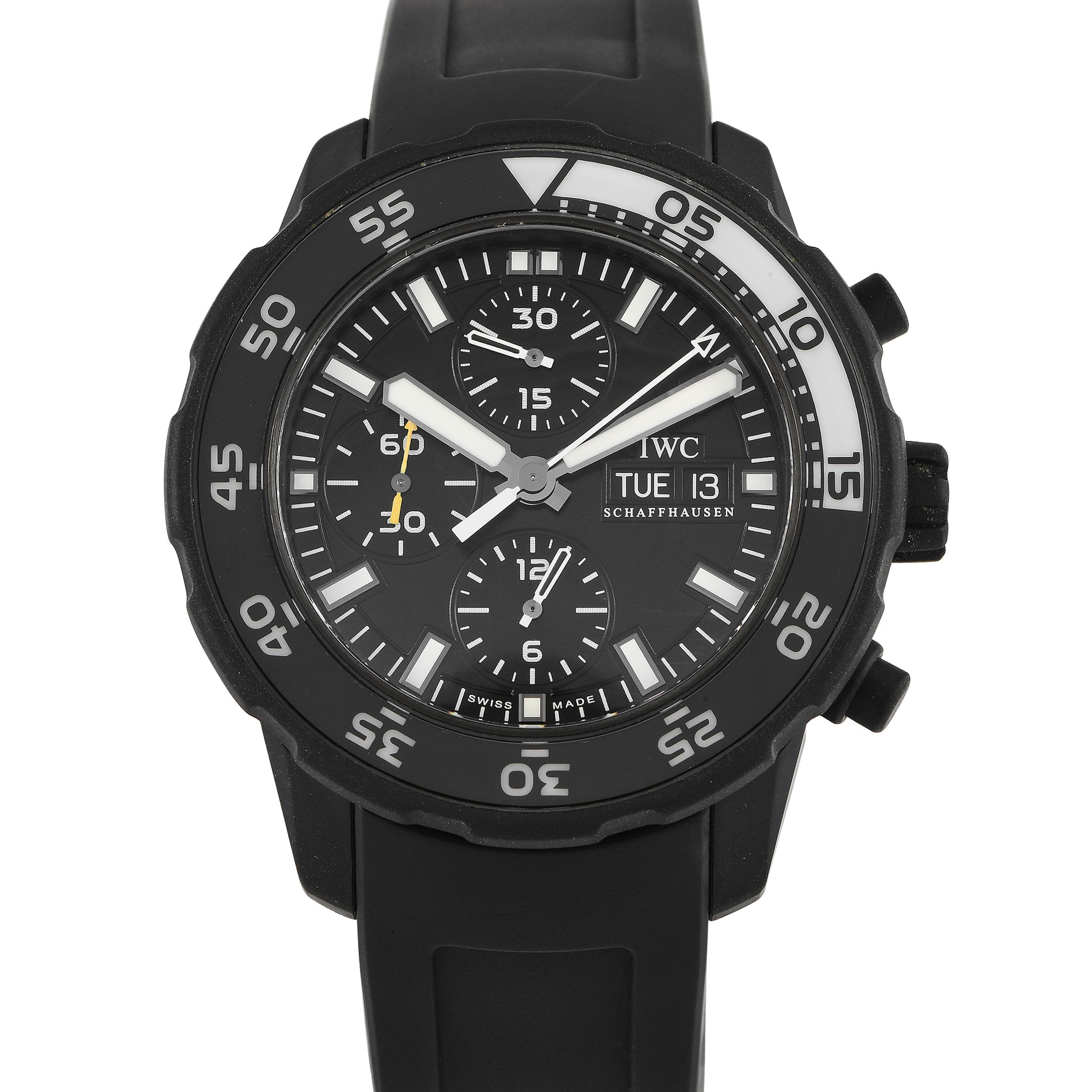 IWC Aquatimer Chronograph Galapagos Islands Watch IW376705