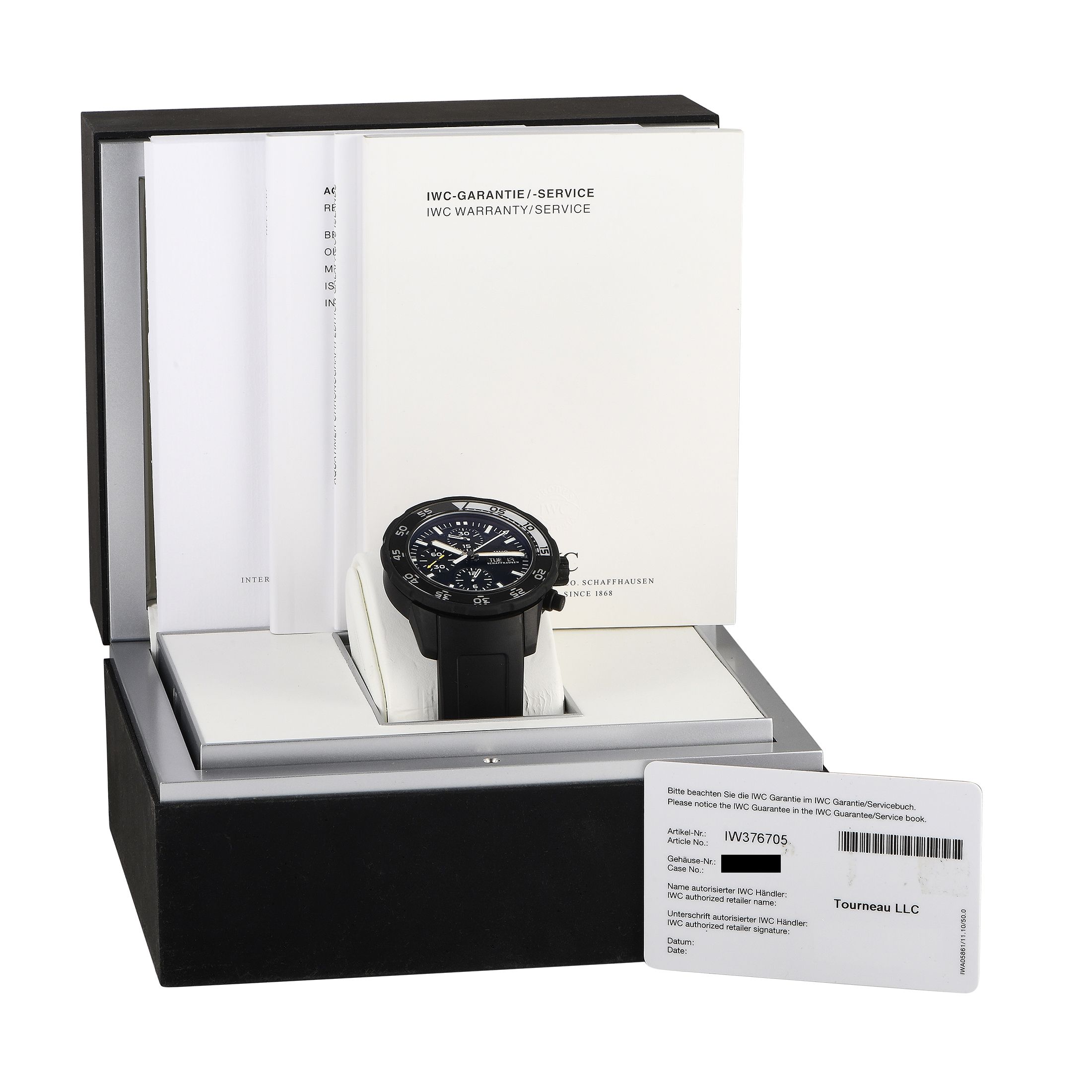 IWC Aquatimer Chronograph Galapagos Islands Watch IW376705