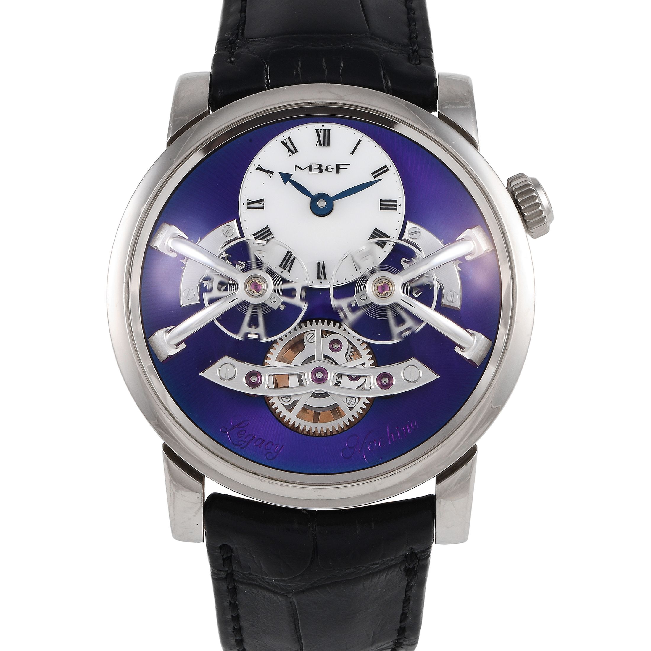 MB&F Legacy Machine No.2 18K White Gold Watch LM2