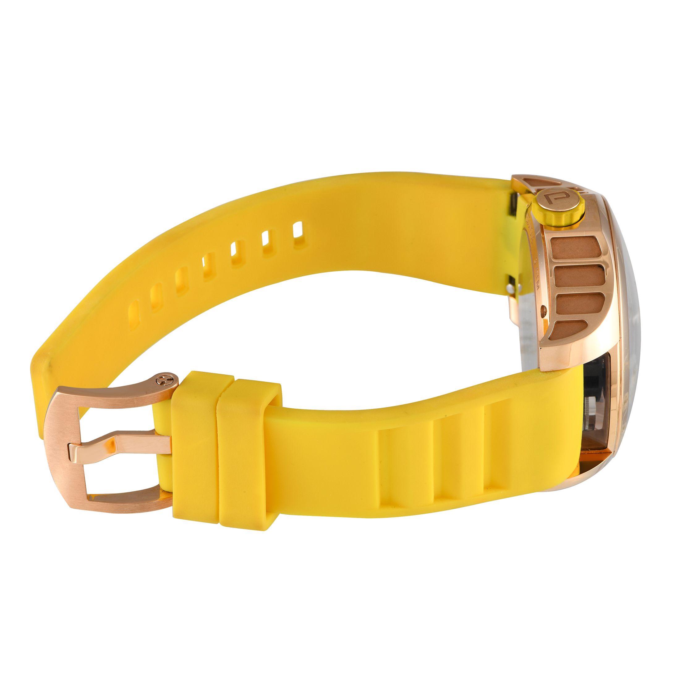 Purnell Escape II Rainbow 18K Rose Gold Piece Unique Watch P03RWRG