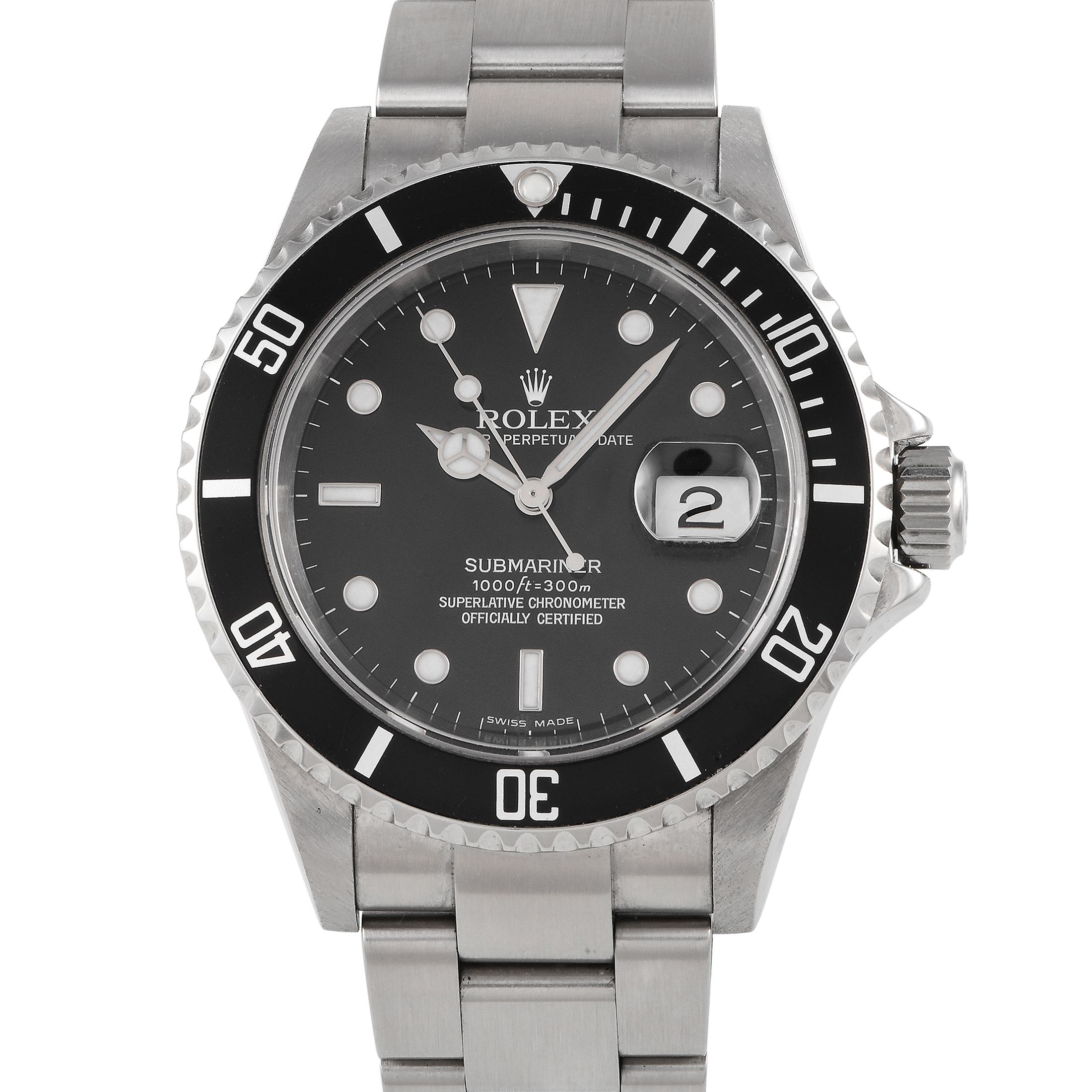 Rolex Submariner Date Watch 16610