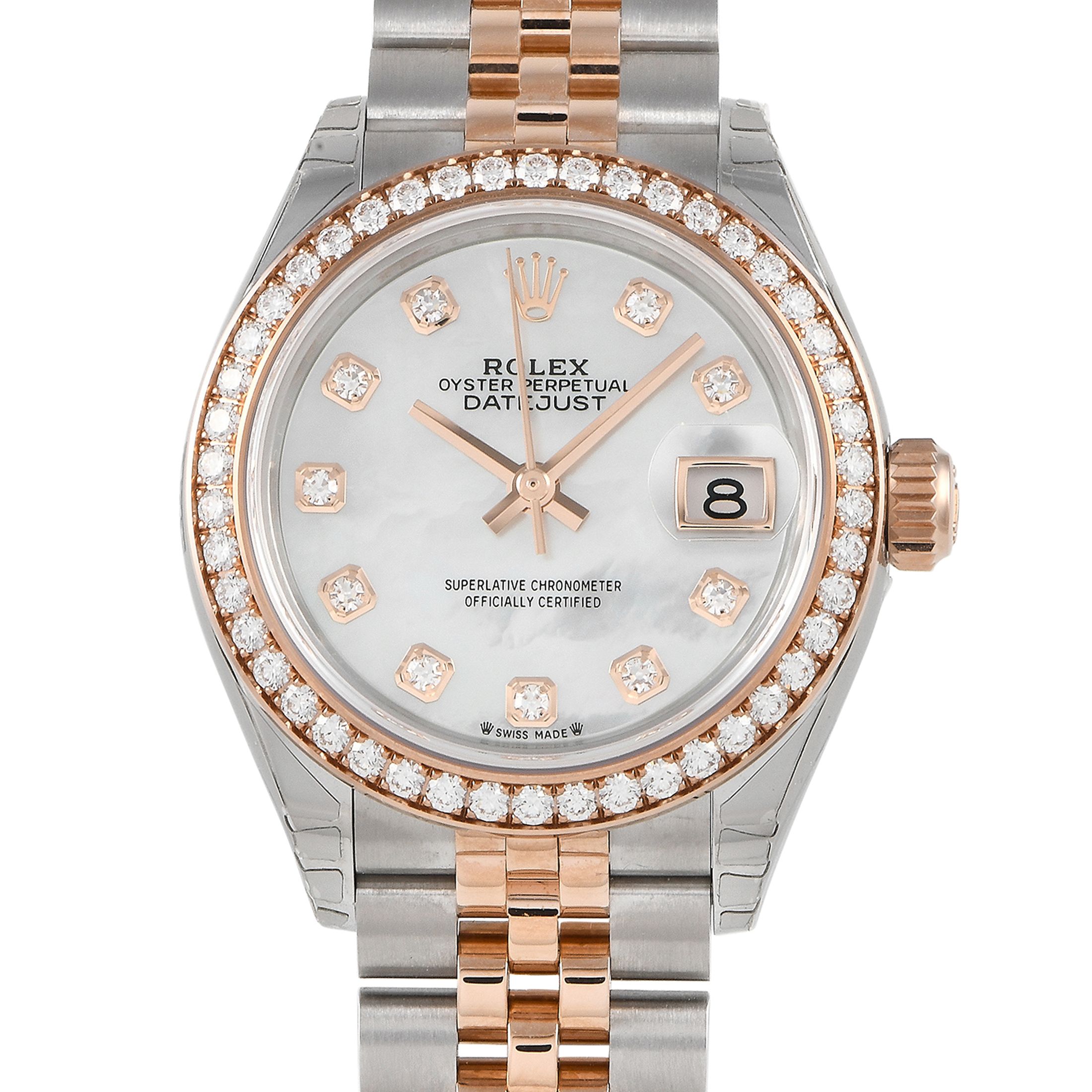 Rolex Lady-Datejust Mother-of-Pearl Diamond Dial Watch 279381RBR