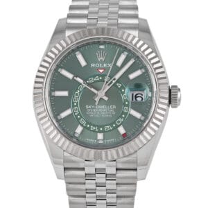 Rolex Sky-Dweller Mint Green Dial Watch 336934