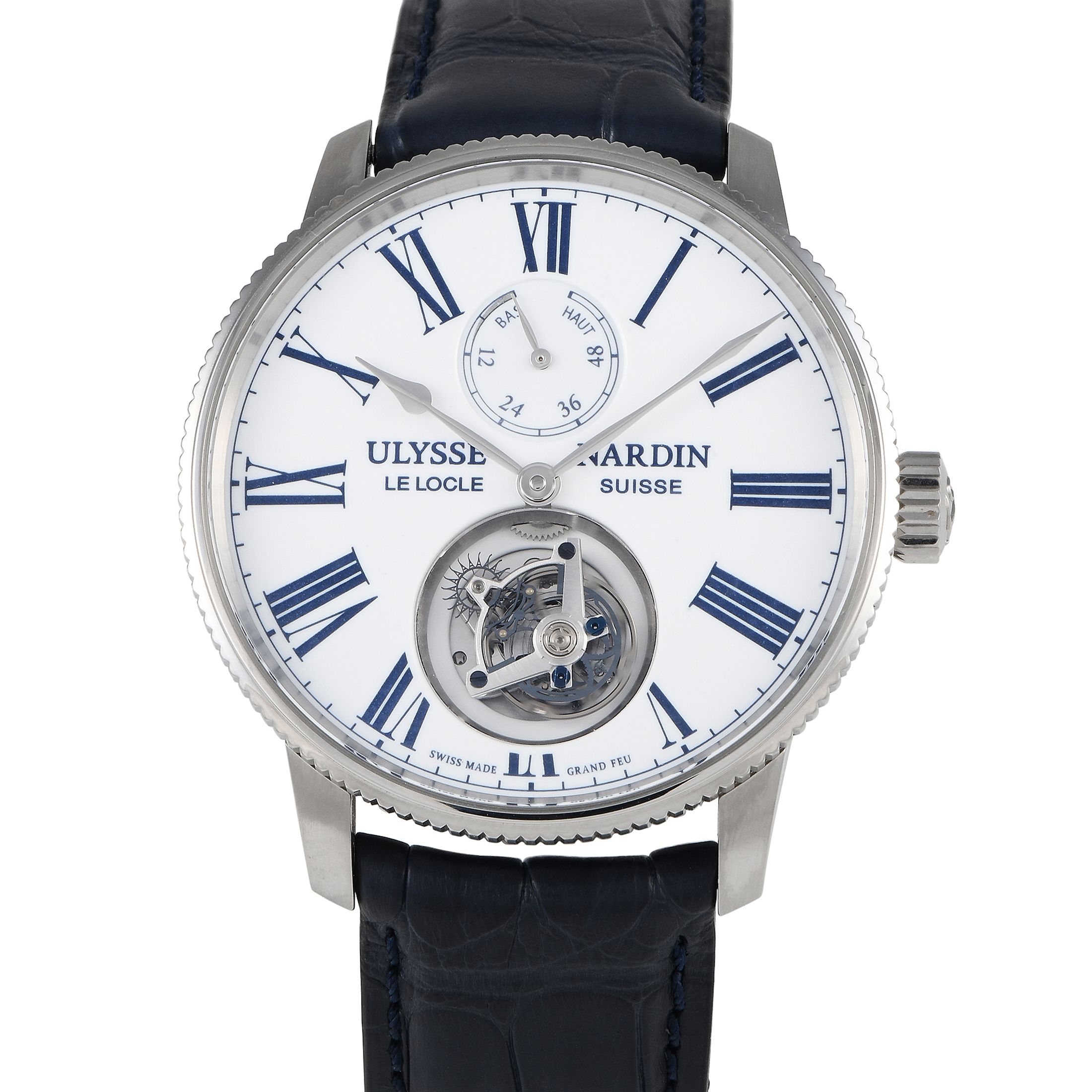 Ulysse Nardin Marine Torpilleur Tourbillon Watch 1283-310-0AE