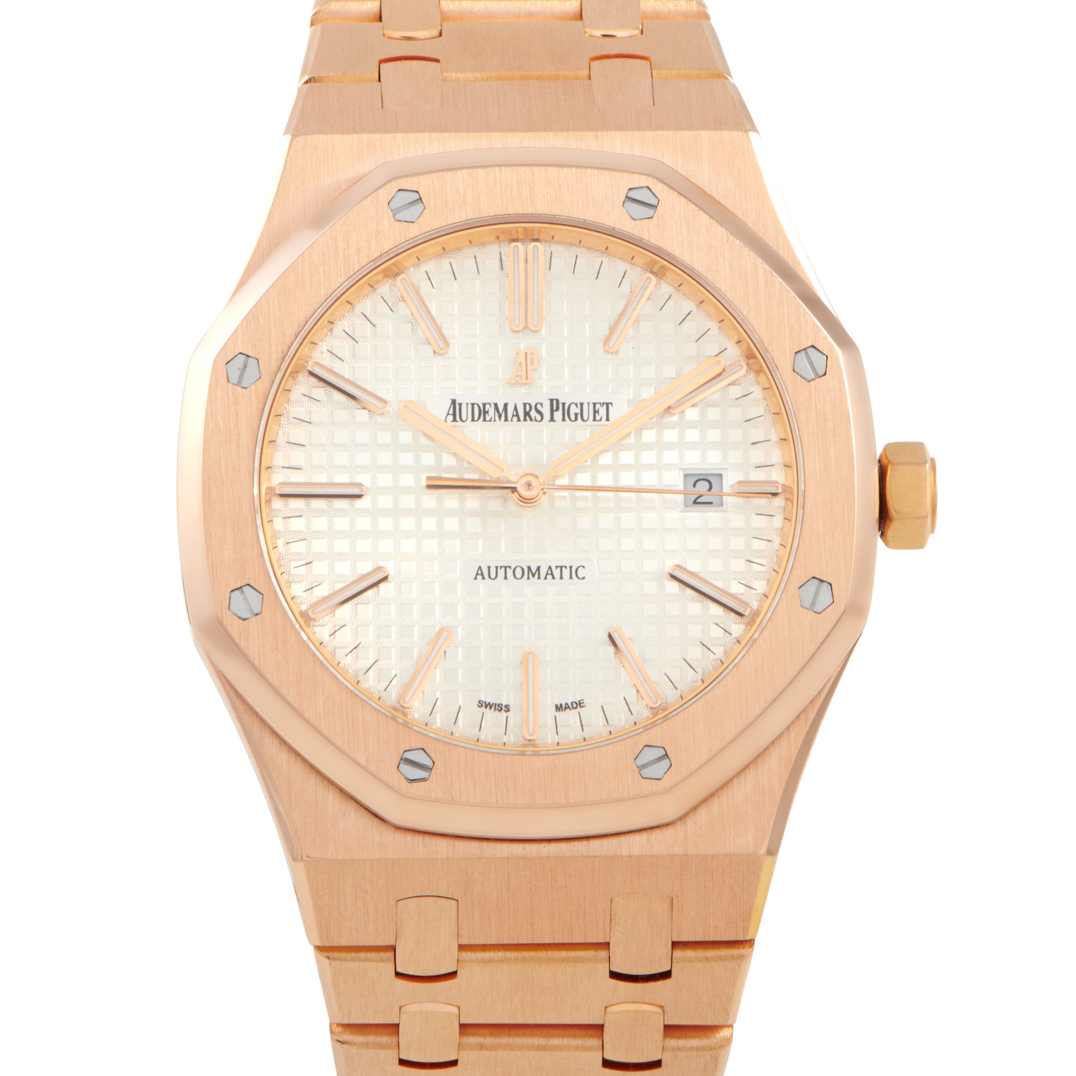 Audemars Piguet Royal Oak Rose Gold Watch 15400OR.OO.1220OR.02
