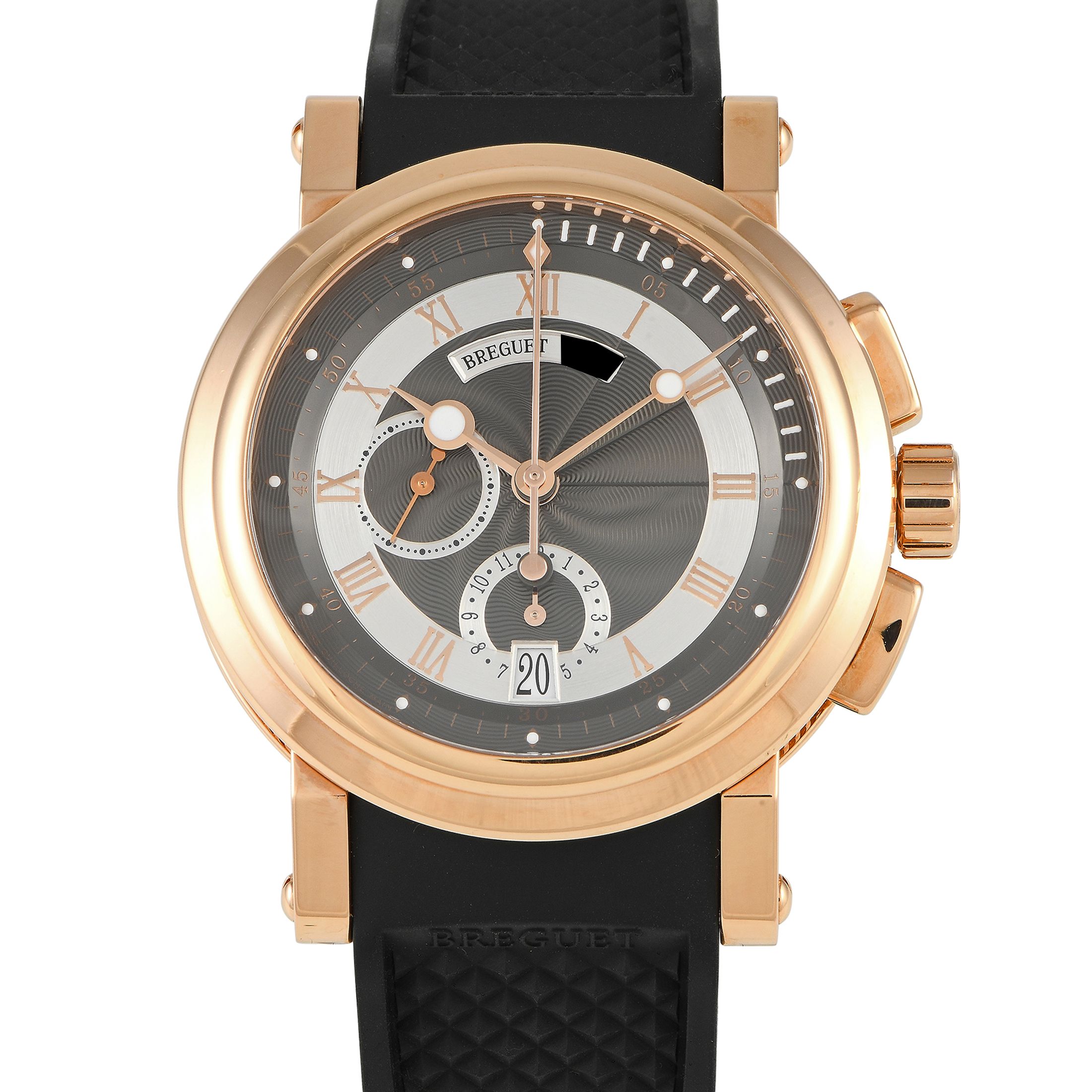Breguet Marine Chronograph Rose Gold Watch 5827BR