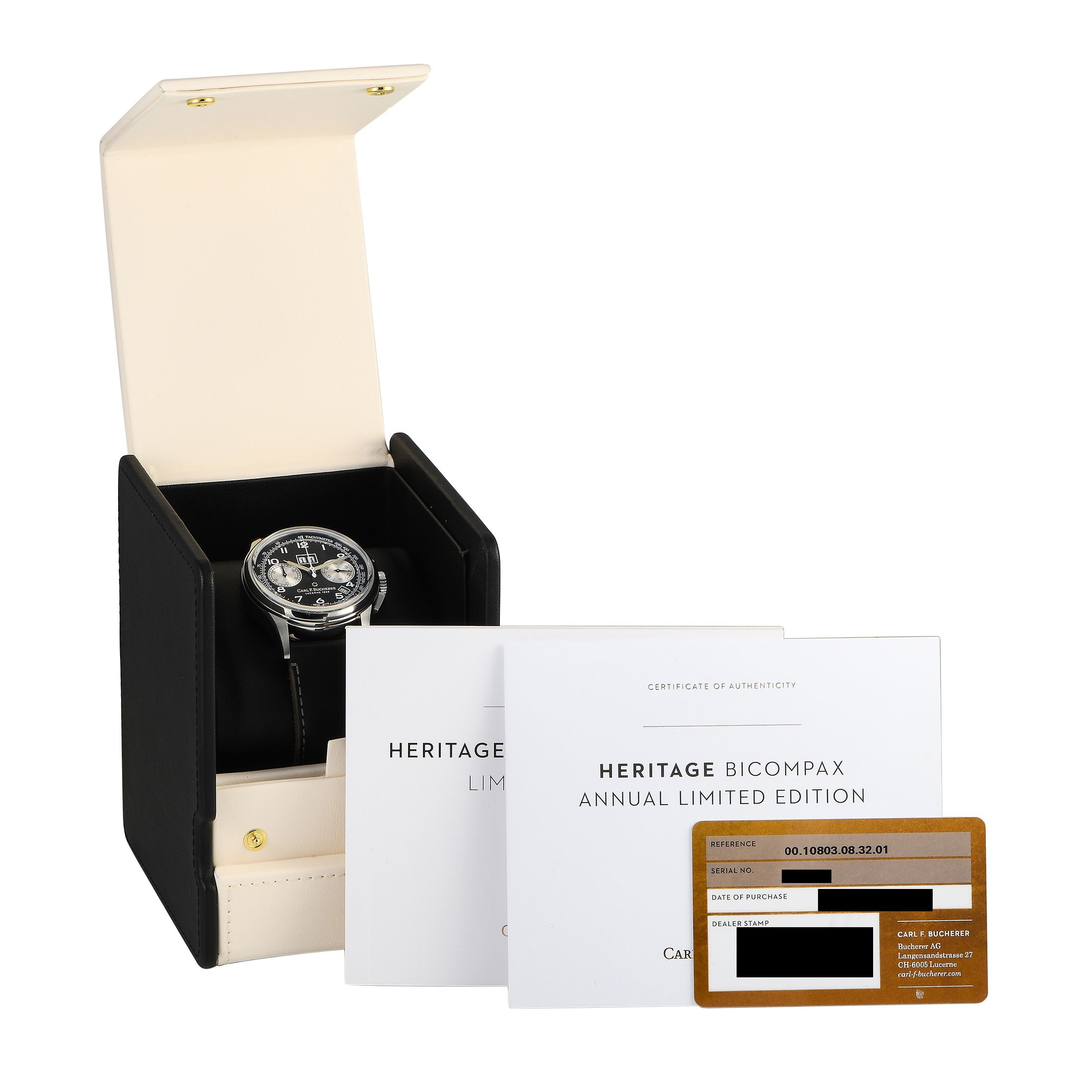 Carl F. Bucherer Heritage BiCompax Annual Watch 00.10803.08.32.01