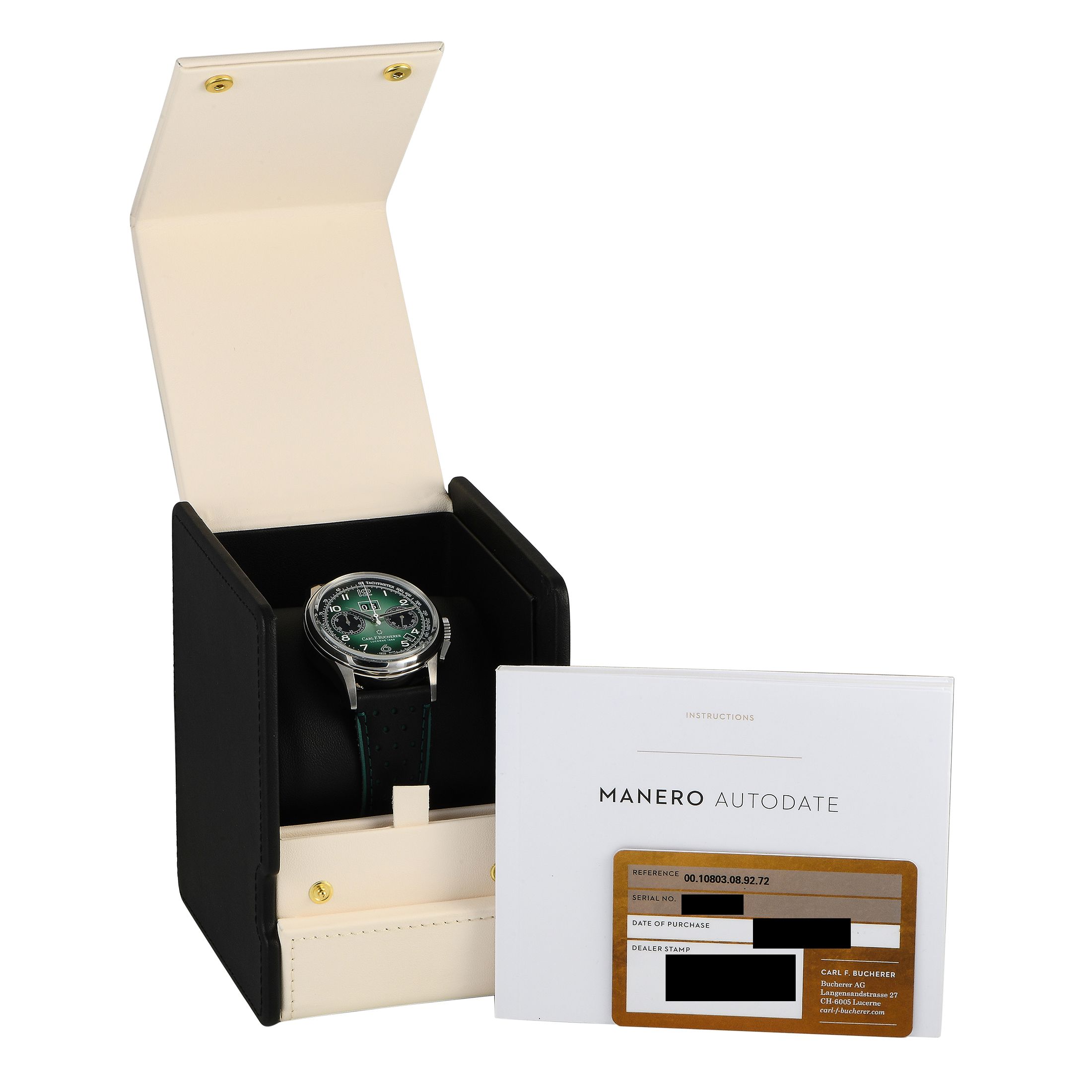 Bucherer Heritage BiCompax Annual Copenhagen Hometown Edition Watch 00.10803.08.92.72