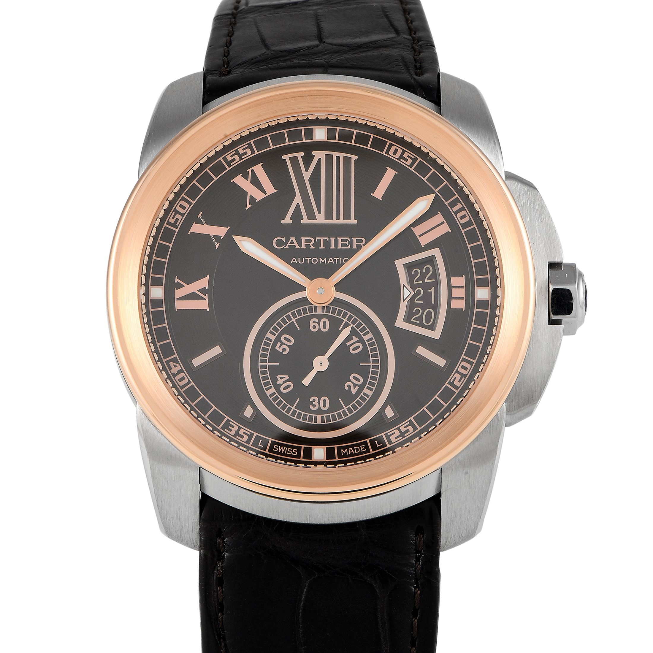 Cartier Calibre de Cartier Brown Dial Watch W7100051