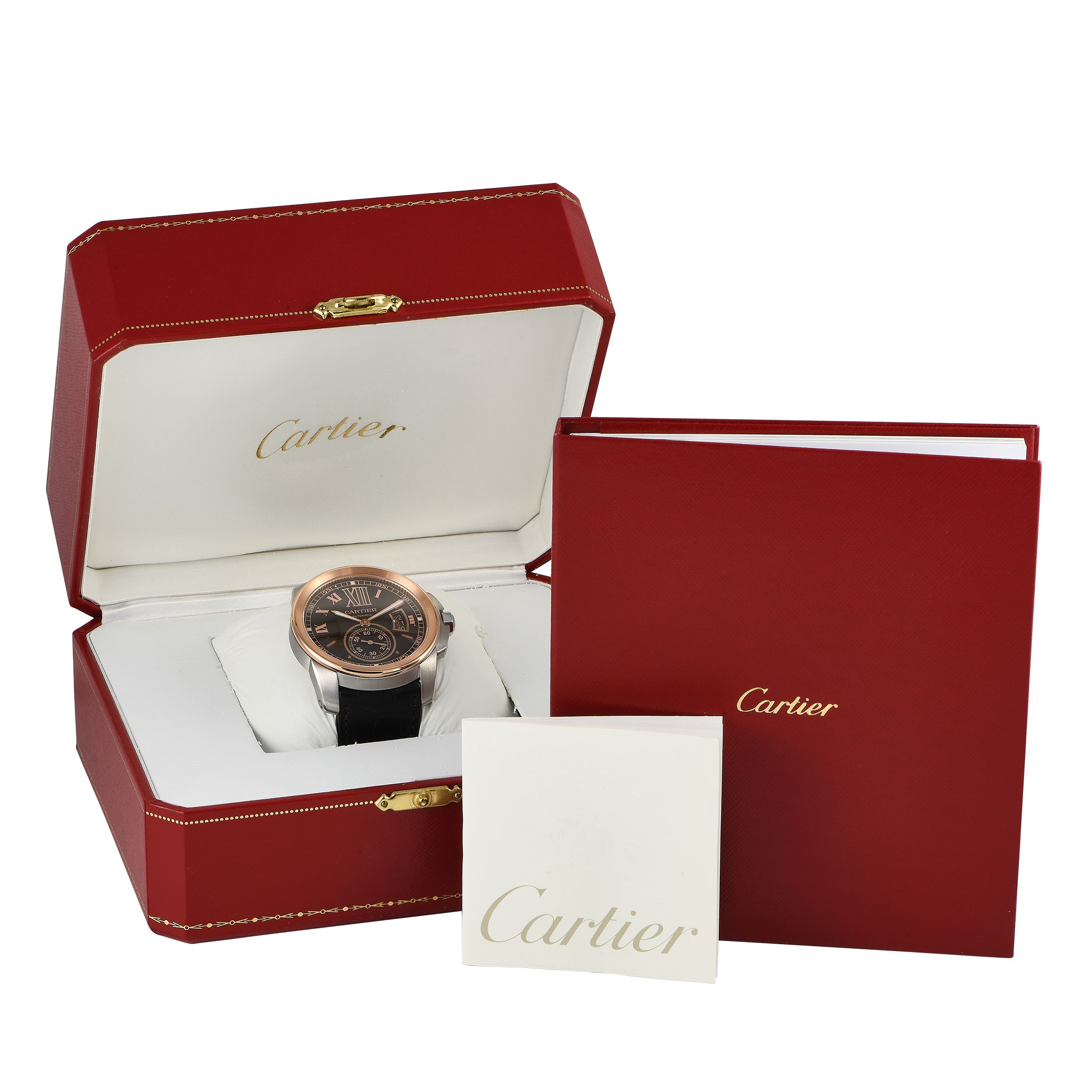 Cartier Calibre de Cartier Brown Dial Watch W7100051