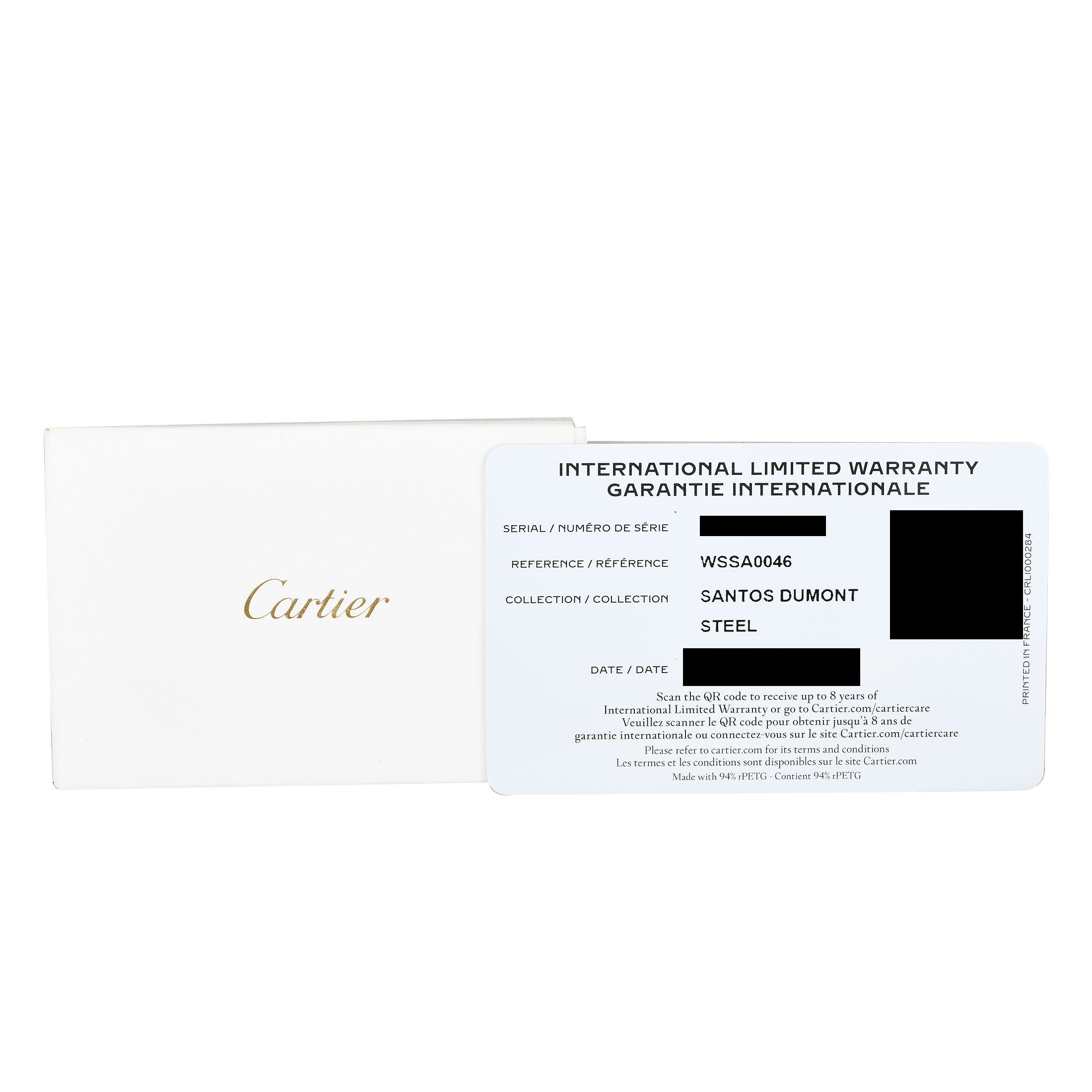 Cartier Santos-Dumont Watch WSSA0046