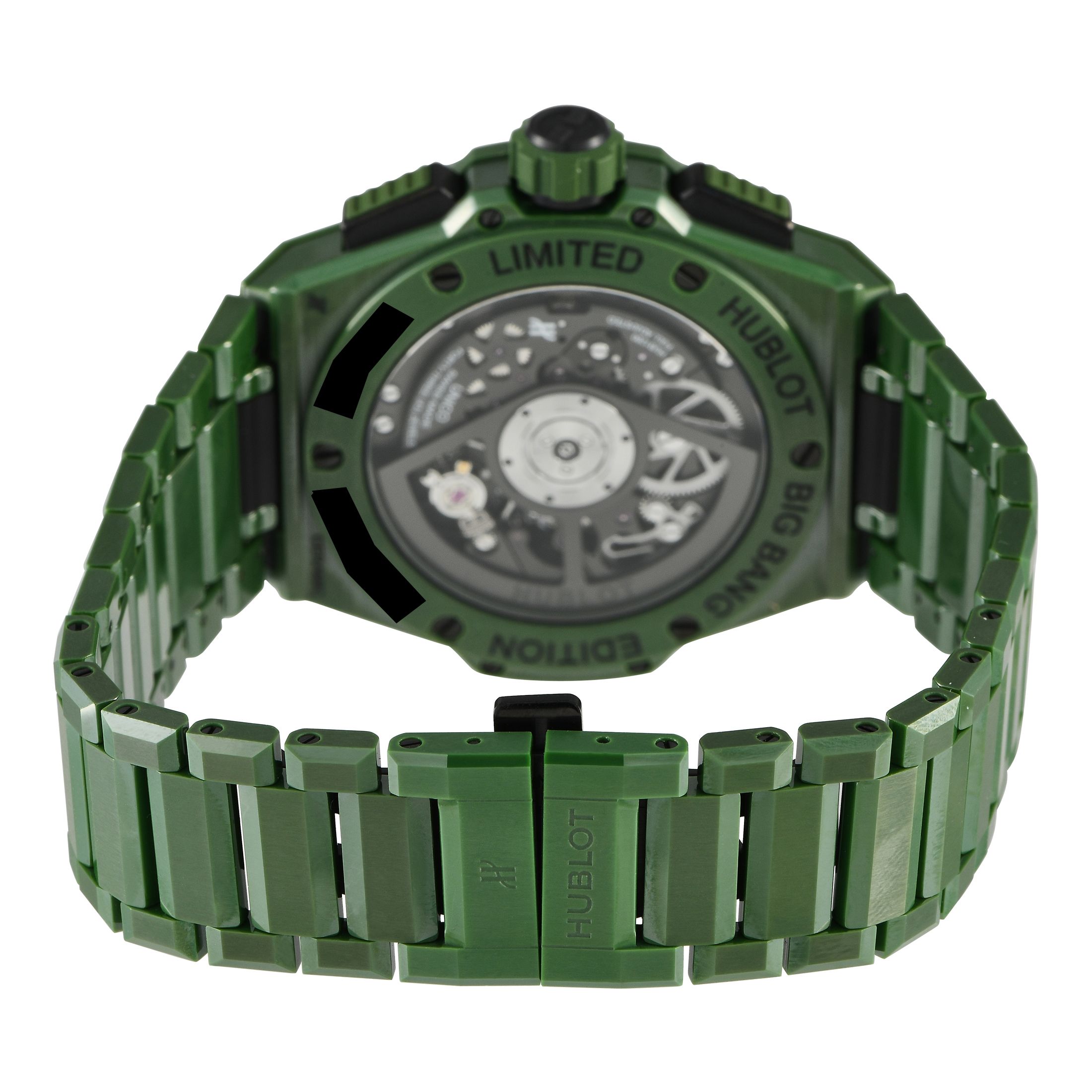 Hublot Big Bang Integrated Green Ceramic Watch 451.GX.5220.GX