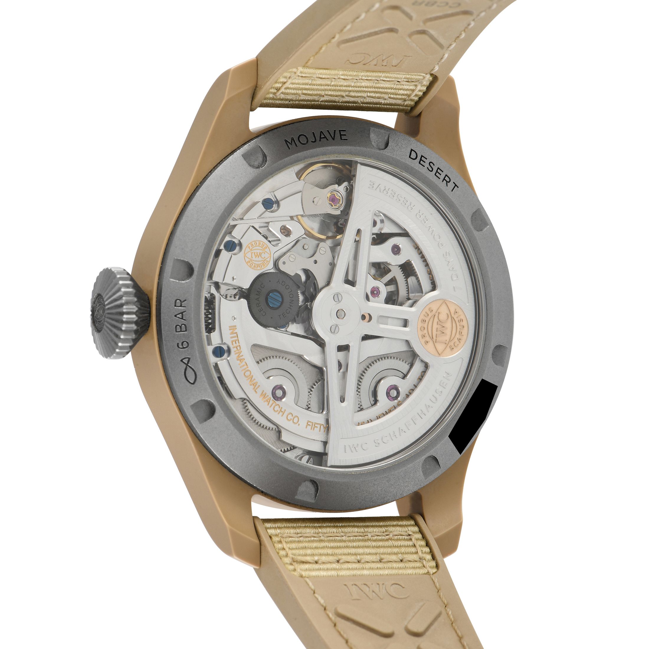 IWC Big Pilot's Perpetual Calendar Top Gun Mojave Desert Watch IW503004